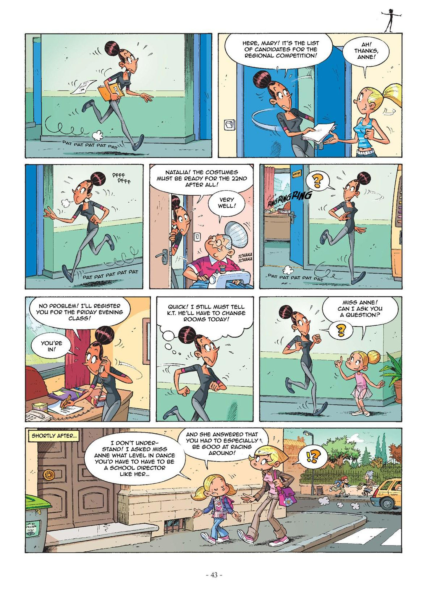 Read online Dance Class comic -  Issue #3 - 45