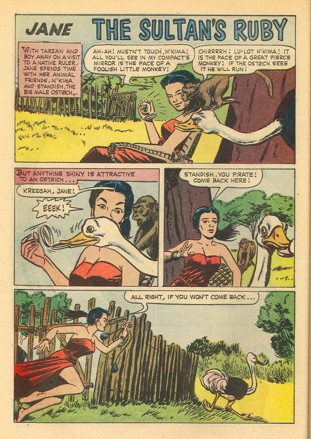 Read online Tarzan (1948) comic -  Issue #51 - 36