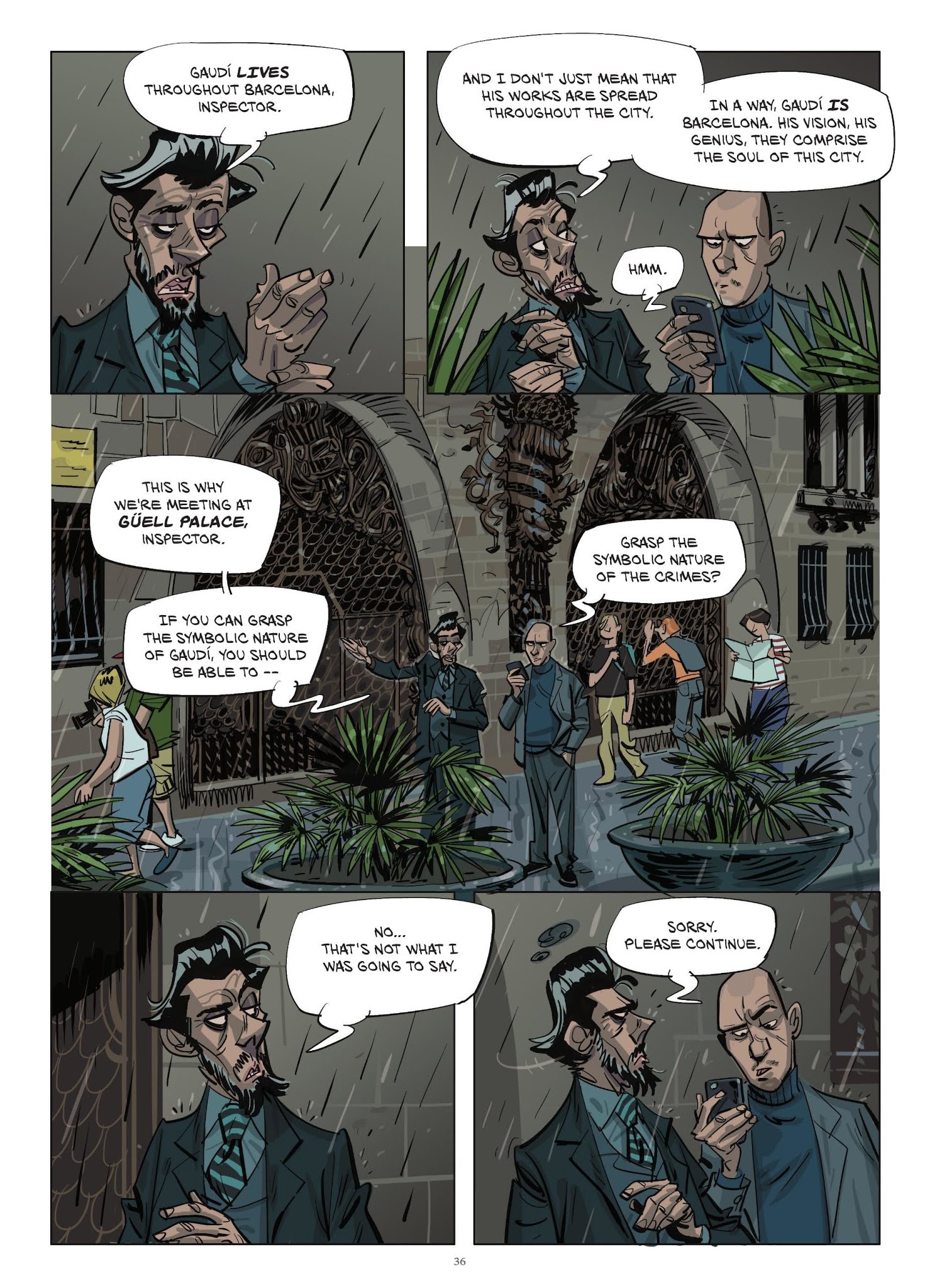 Read online The Ghost of Gaudi comic -  Issue # TPB - 36
