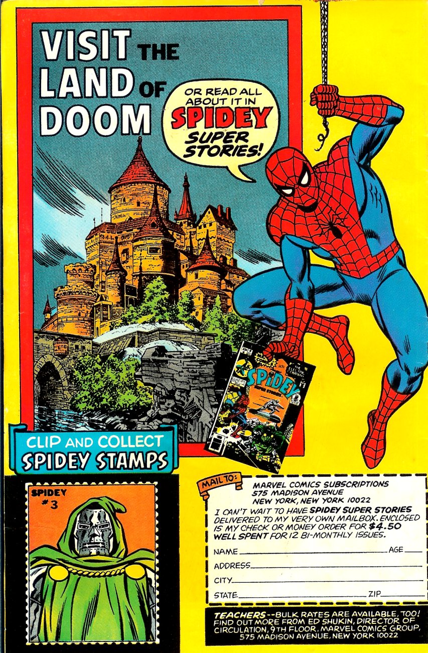 Read online Spidey Super Stories comic -  Issue #19 - 36