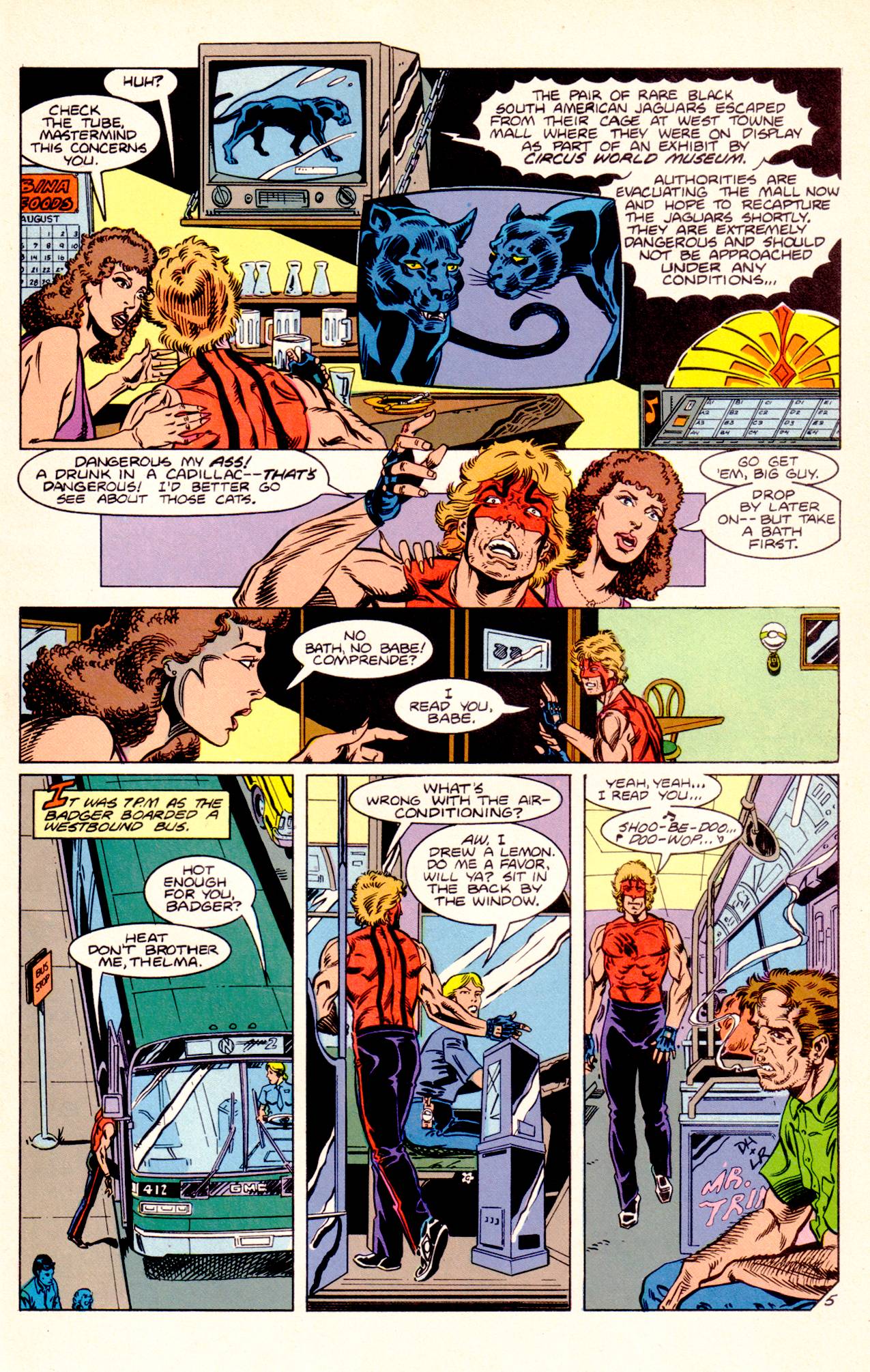 Read online The Badger comic -  Issue #9 - 7