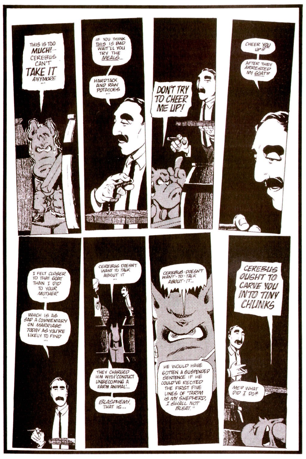Read online Cerebus comic -  Issue #0 - 7