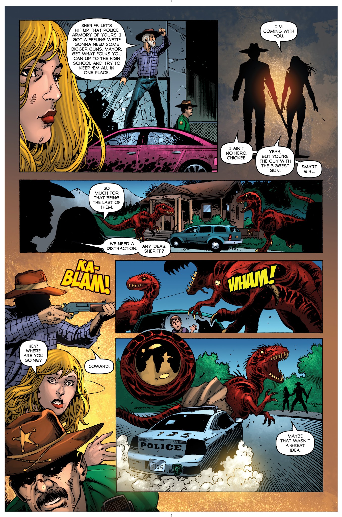 Read online Volcanosaurus comic -  Issue #2 - 9