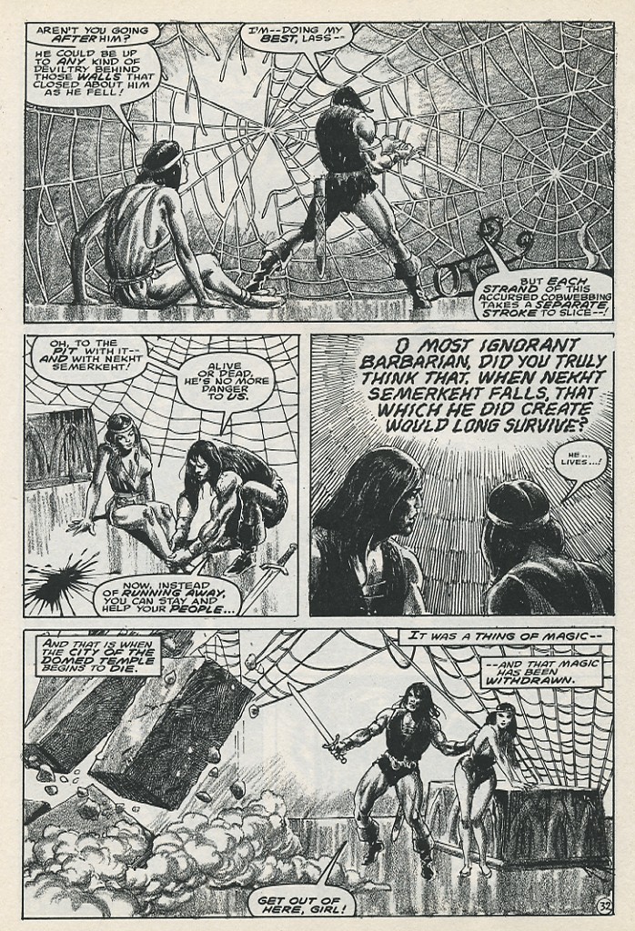 Read online The Savage Sword Of Conan comic -  Issue #223 - 34