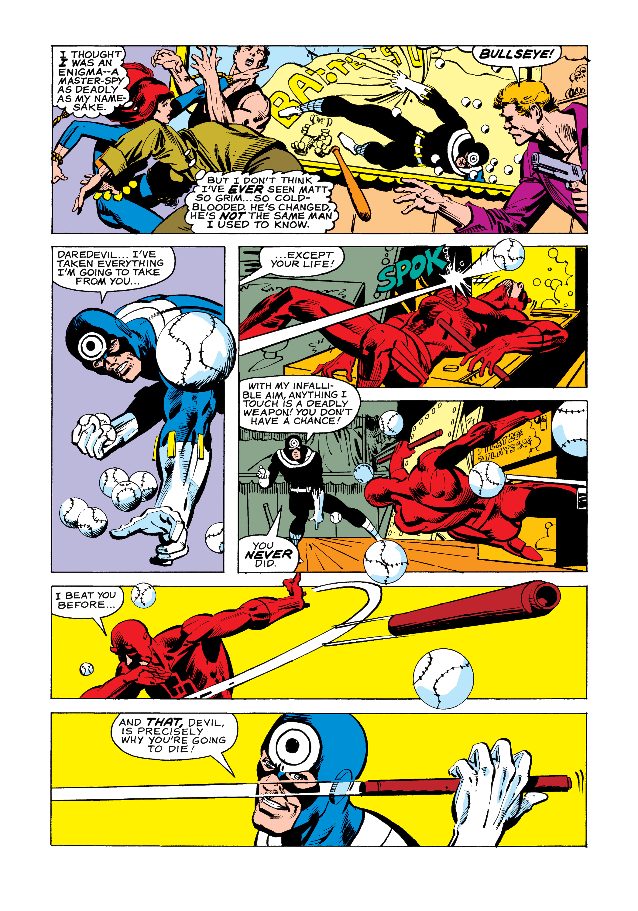 Read online Marvel Masterworks: Daredevil comic -  Issue # TPB 15 (Part 1) - 56