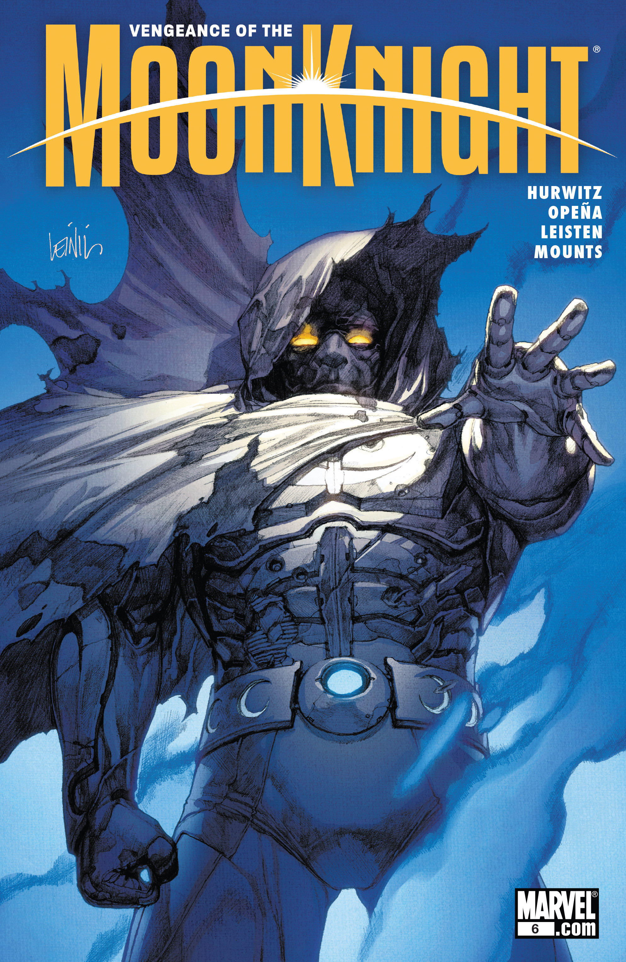 Read online Vengeance of the Moon Knight comic -  Issue #6 - 1