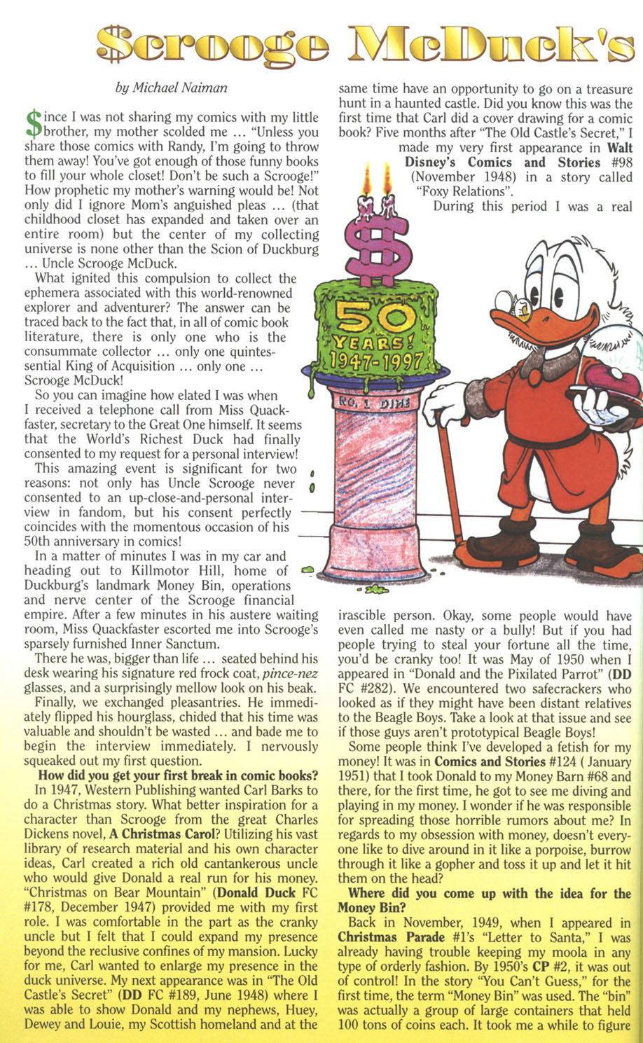 Read online Walt Disney's Comics and Stories comic -  Issue #612 - 34
