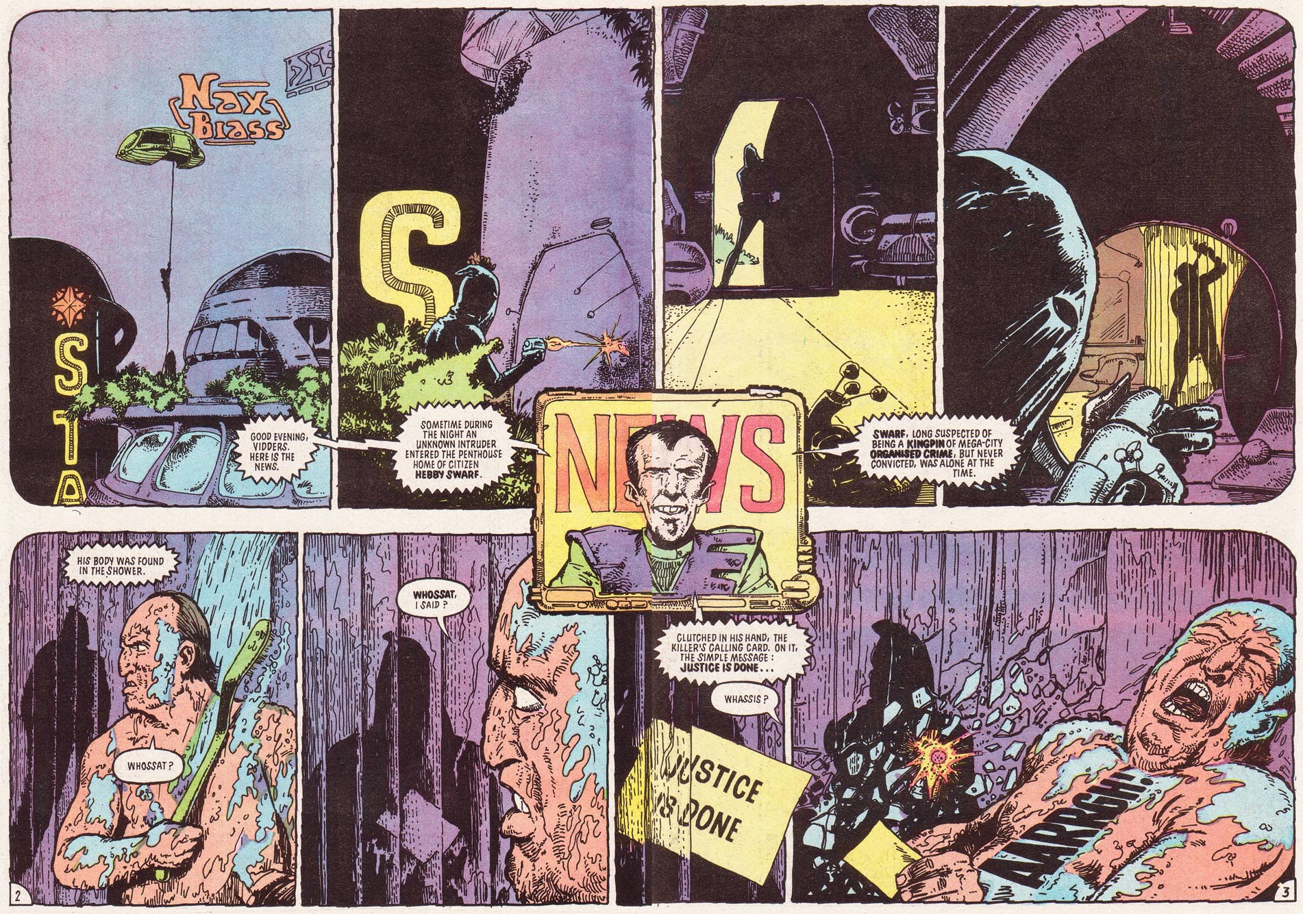 Read online Judge Dredd (1983) comic -  Issue #34 - 3