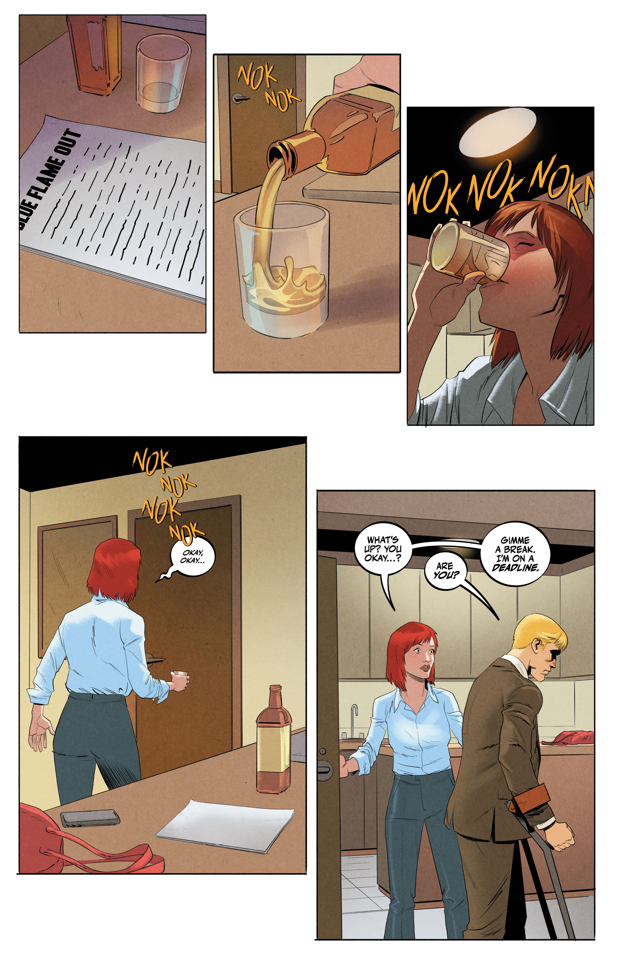 Read online The Blue Flame comic -  Issue #9 - 15
