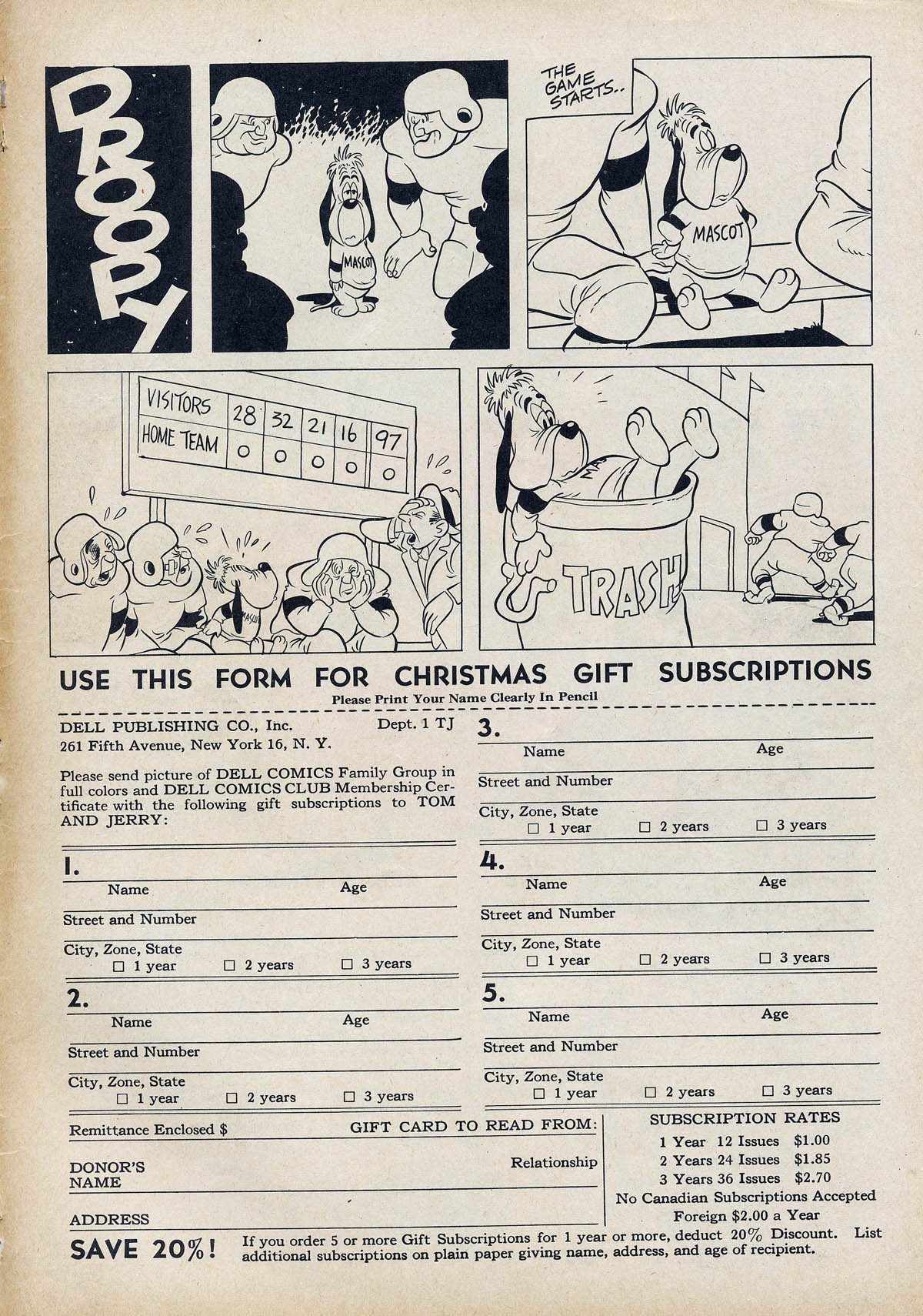 Read online Tom & Jerry Comics comic -  Issue #78 - 51