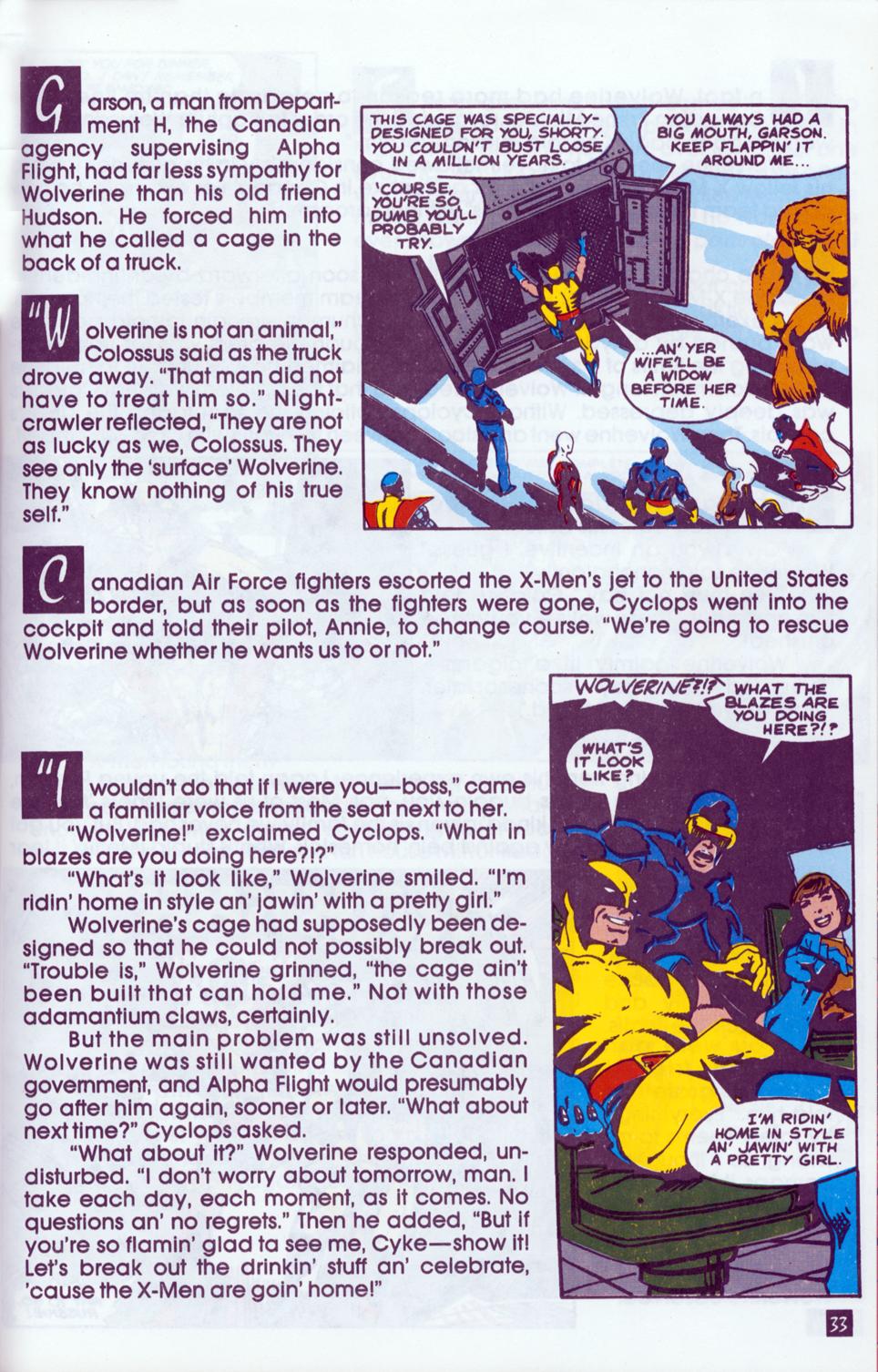 Read online Wolverine Saga comic -  Issue #2 - 35