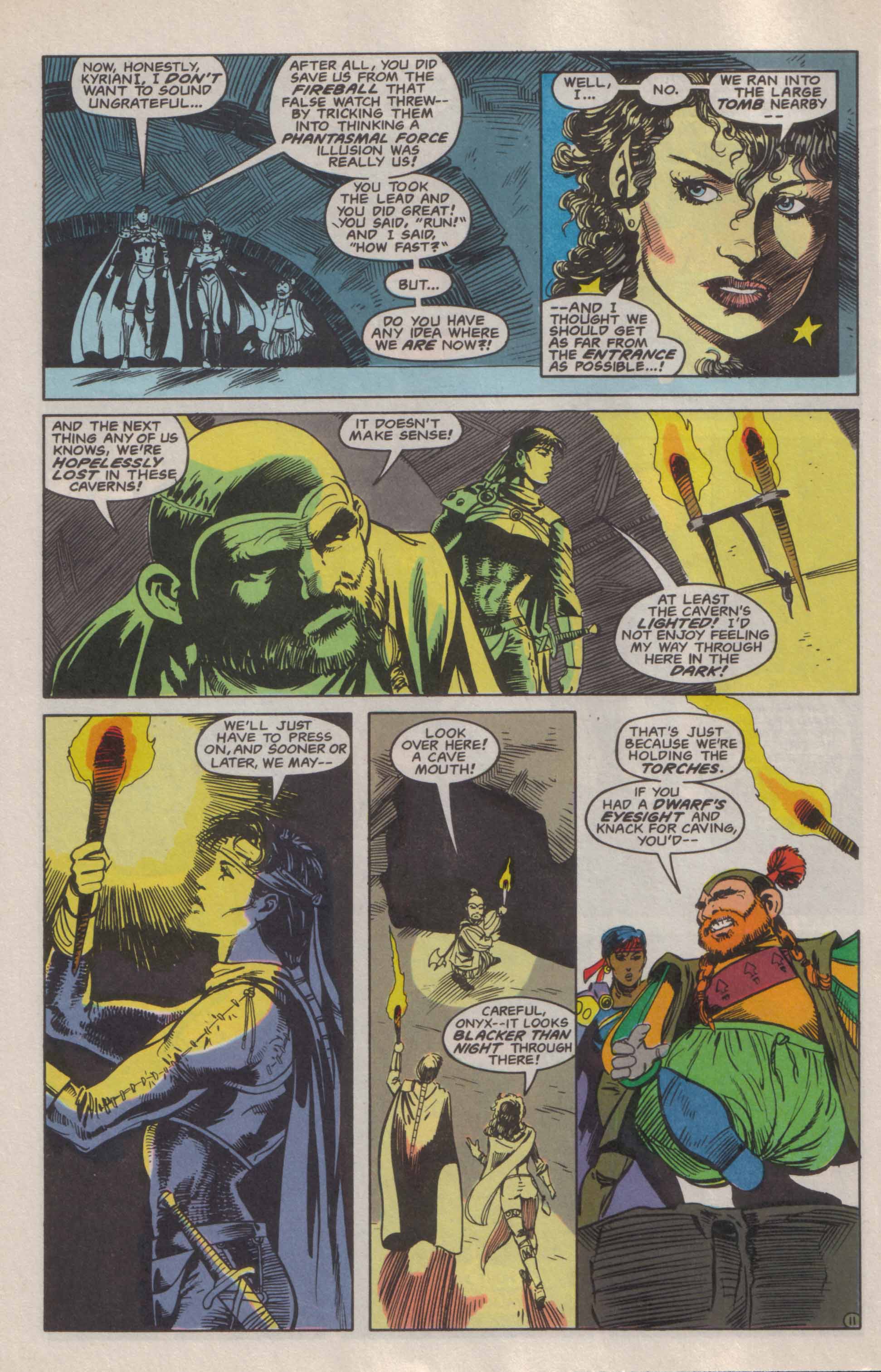 Read online Advanced Dungeons & Dragons comic -  Issue #6 - 12