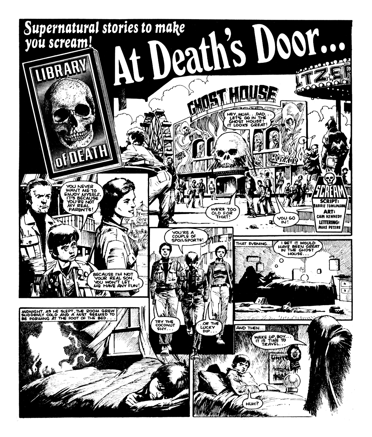 Read online Scream! (1984) comic -  Issue #1 - 22