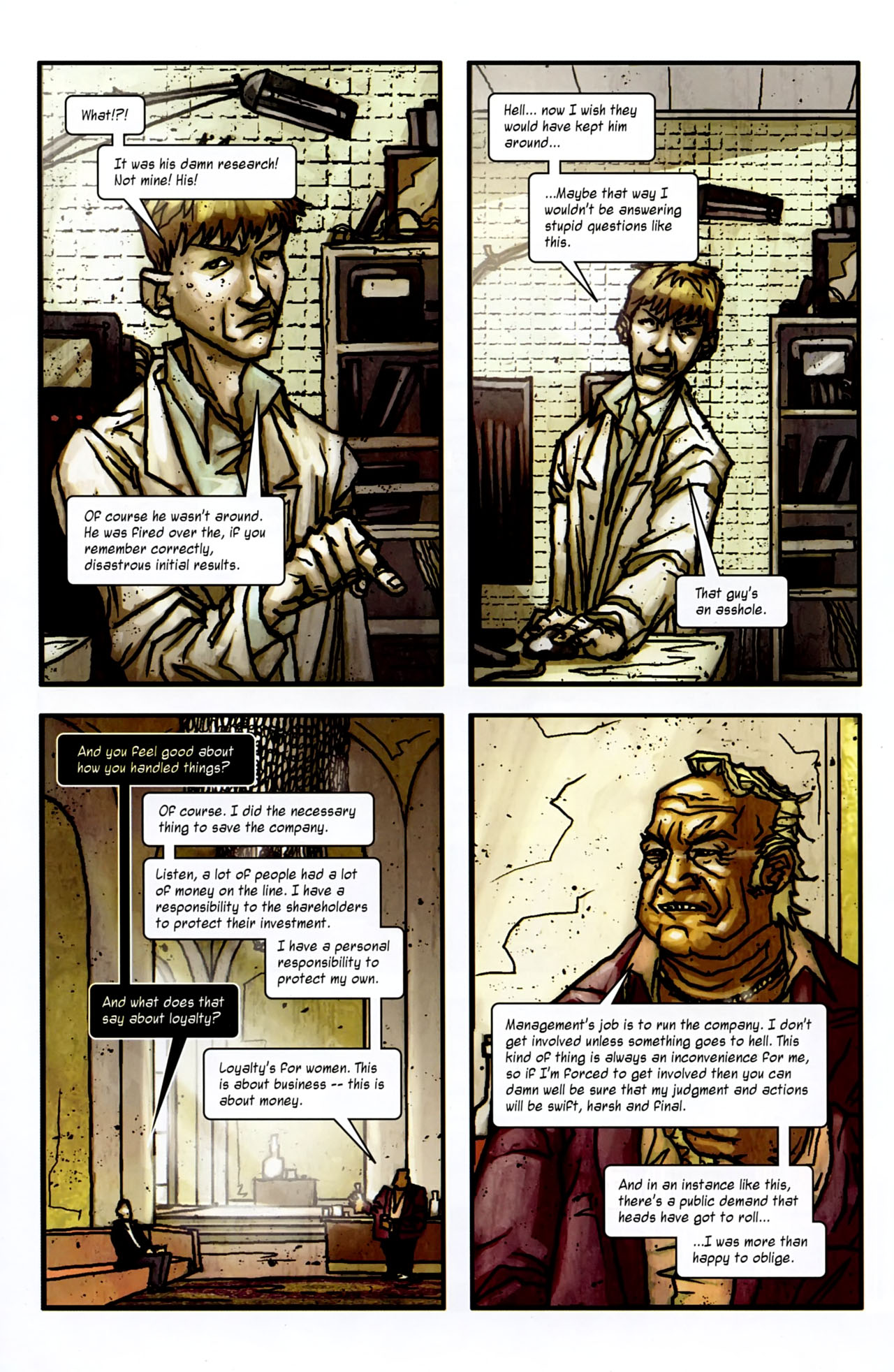 Read online Transhuman comic -  Issue #3 - 5