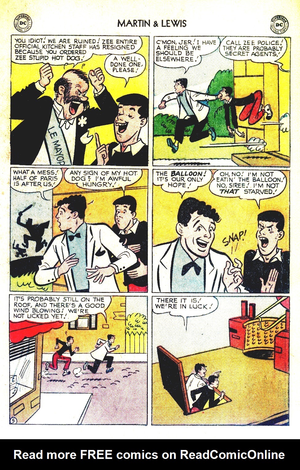 Read online The Adventures of Dean Martin and Jerry Lewis comic -  Issue #18 - 29