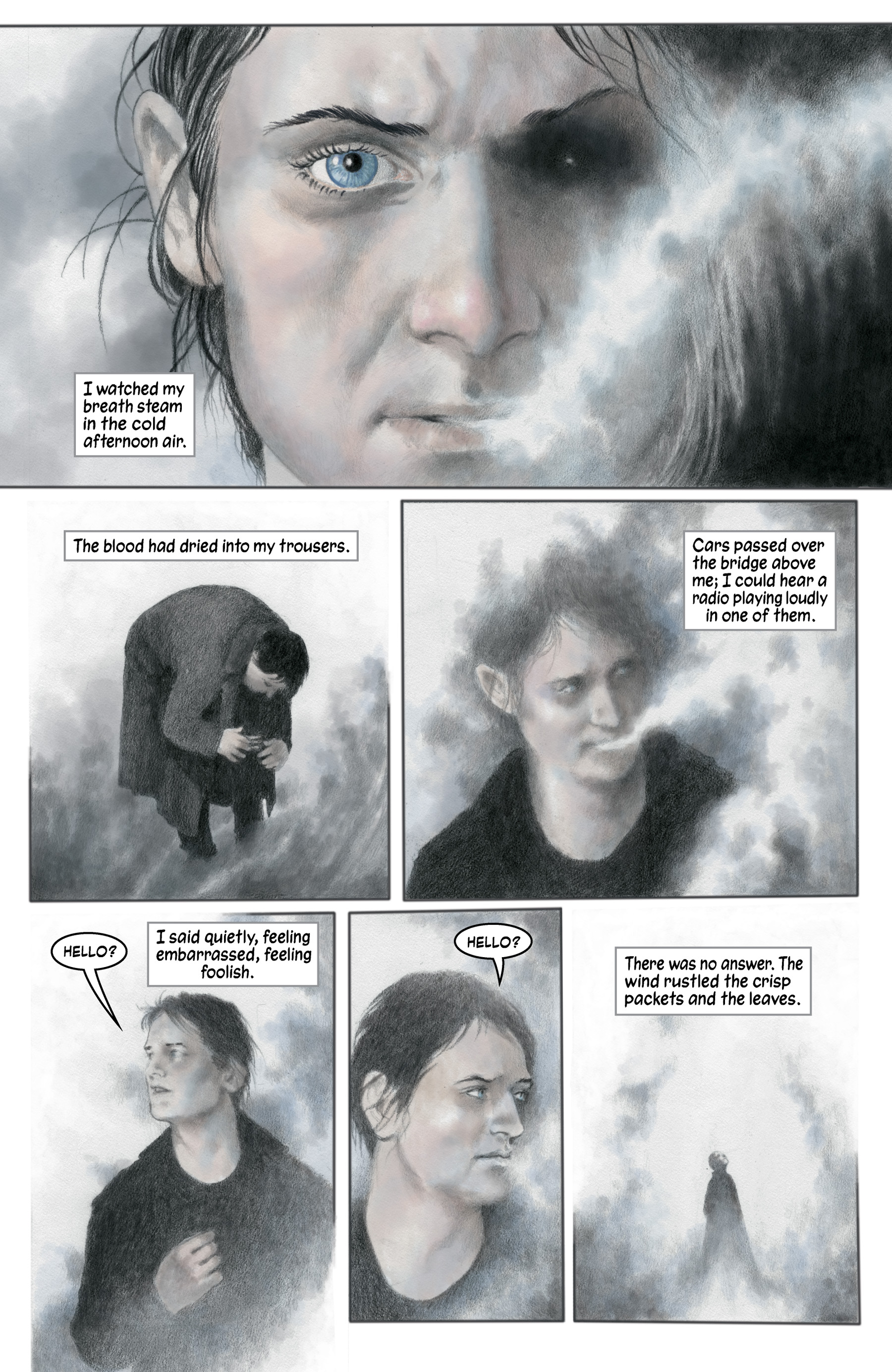 Read online Neil Gaiman's Troll Bridge comic -  Issue # TPB - 52