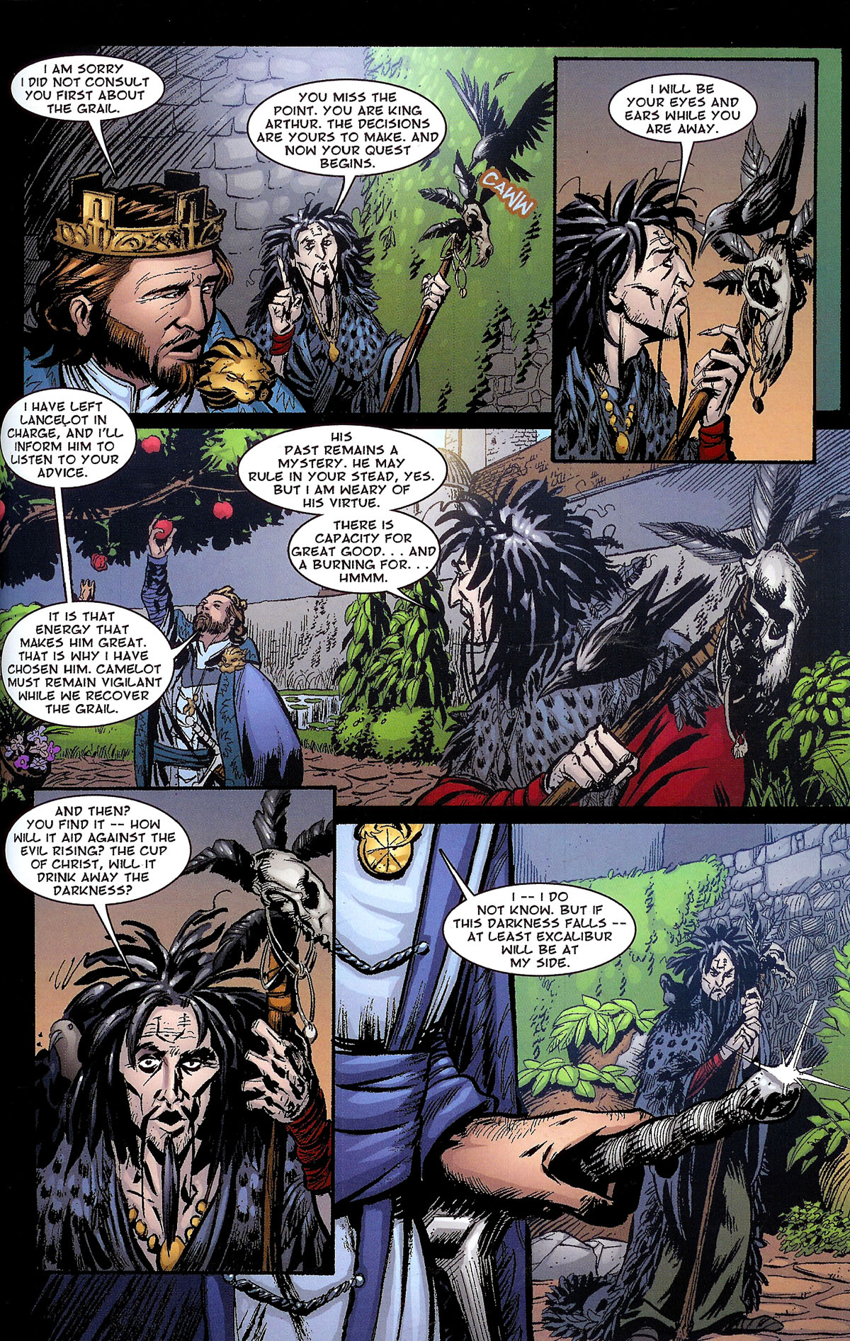 Read online Dracula vs King Arthur comic -  Issue #1 - 29