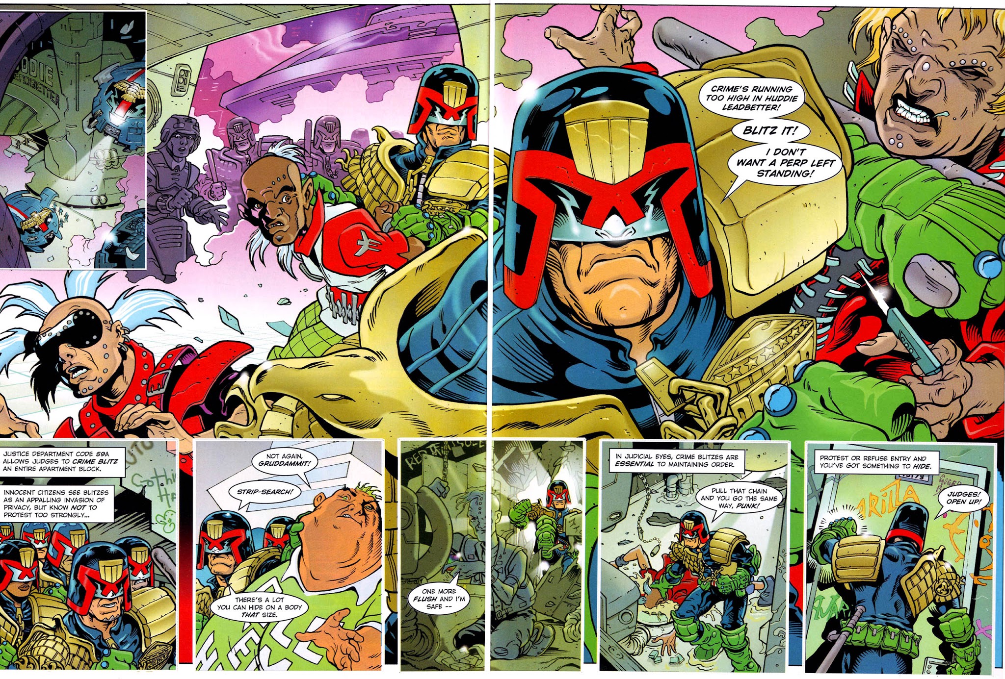 Read online Judge Dredd Megazine (vol. 3) comic -  Issue #74 - 4