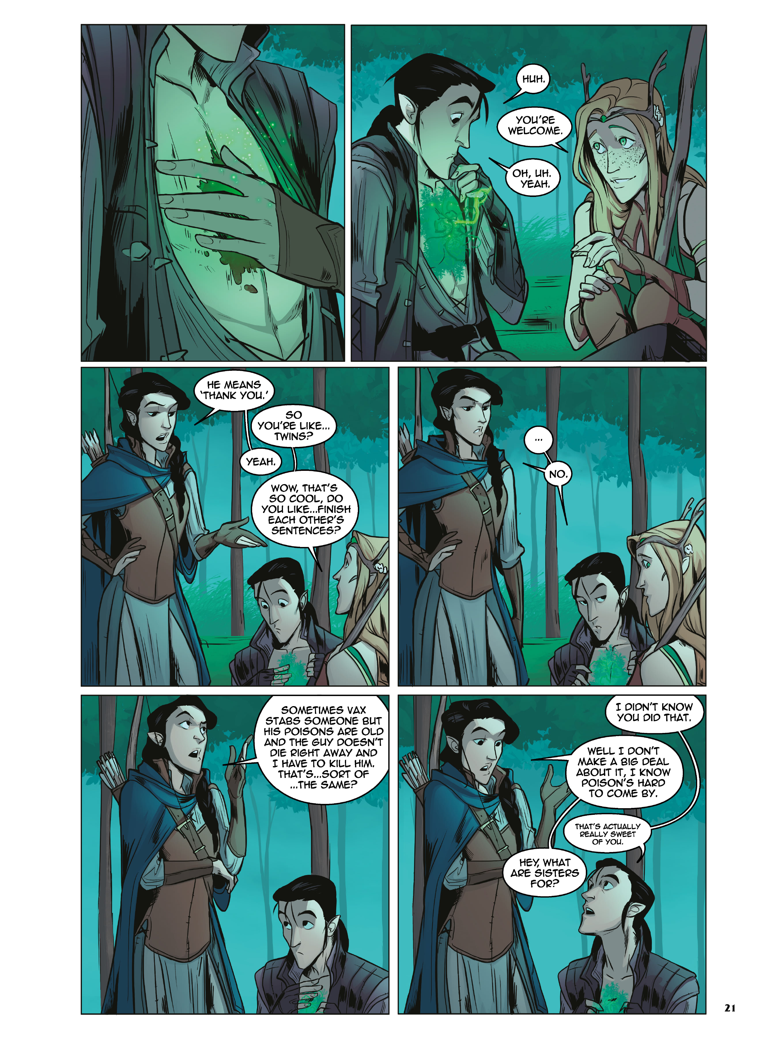 Read online Critical Role Vox Machina Origins comic -  Issue # (2019) _TPB Library Edition (Part 1) - 25