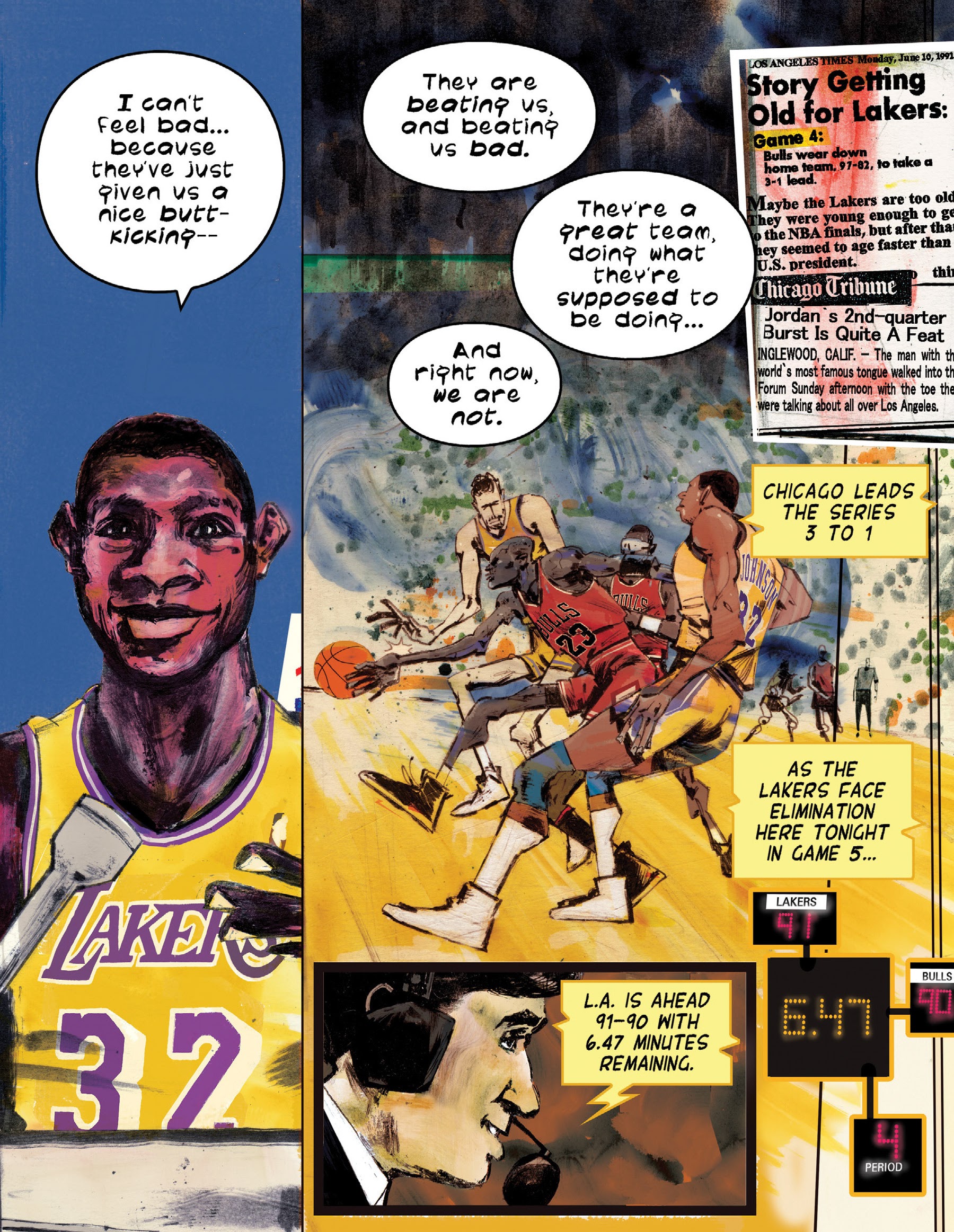 Read online Michael Jordan: Bull On Parade comic -  Issue # TPB (Part 1) - 69