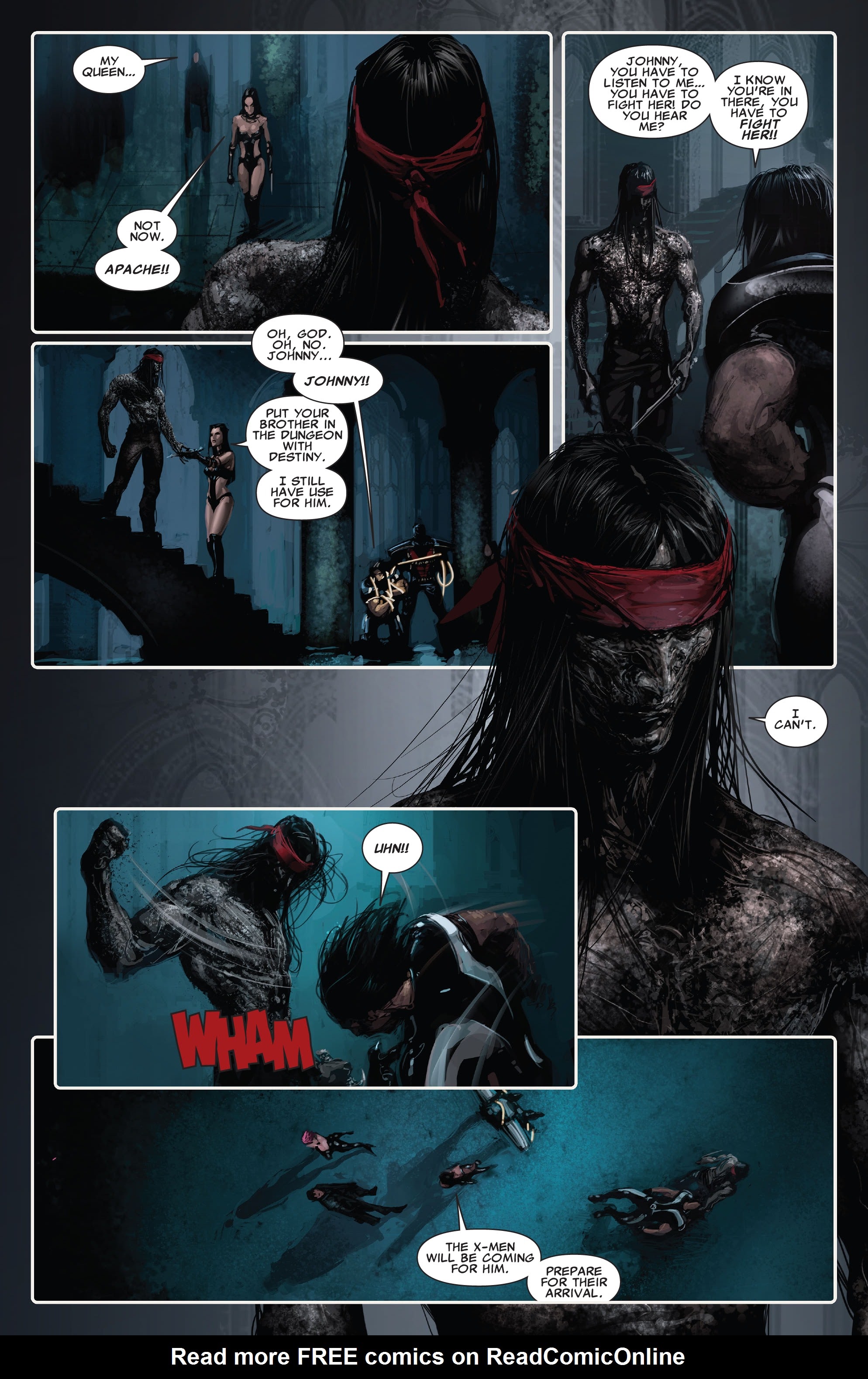 Read online X-Men Milestones: Necrosha comic -  Issue # TPB (Part 2) - 5