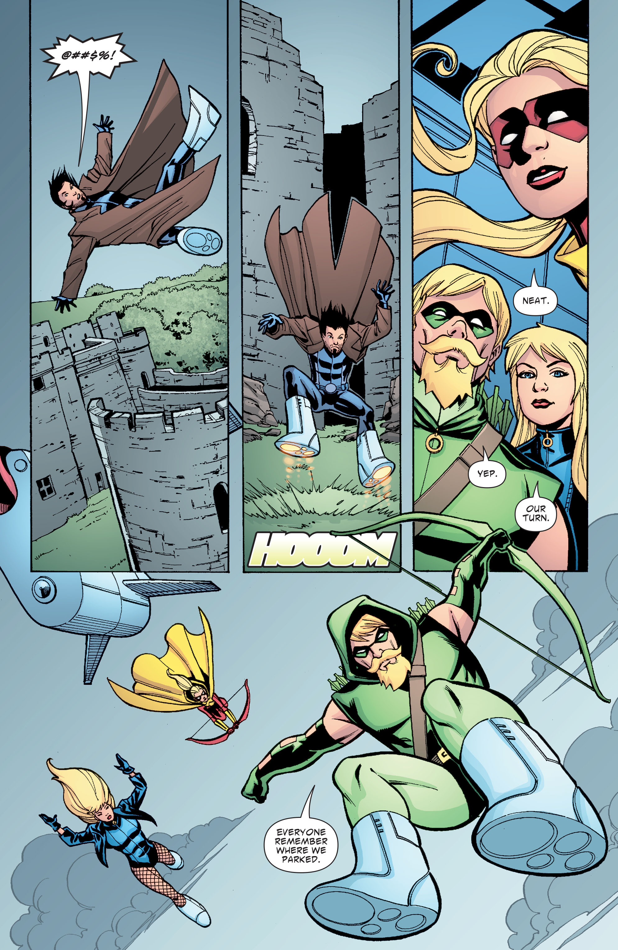 Read online Green Arrow/Black Canary comic -  Issue #8 - 13