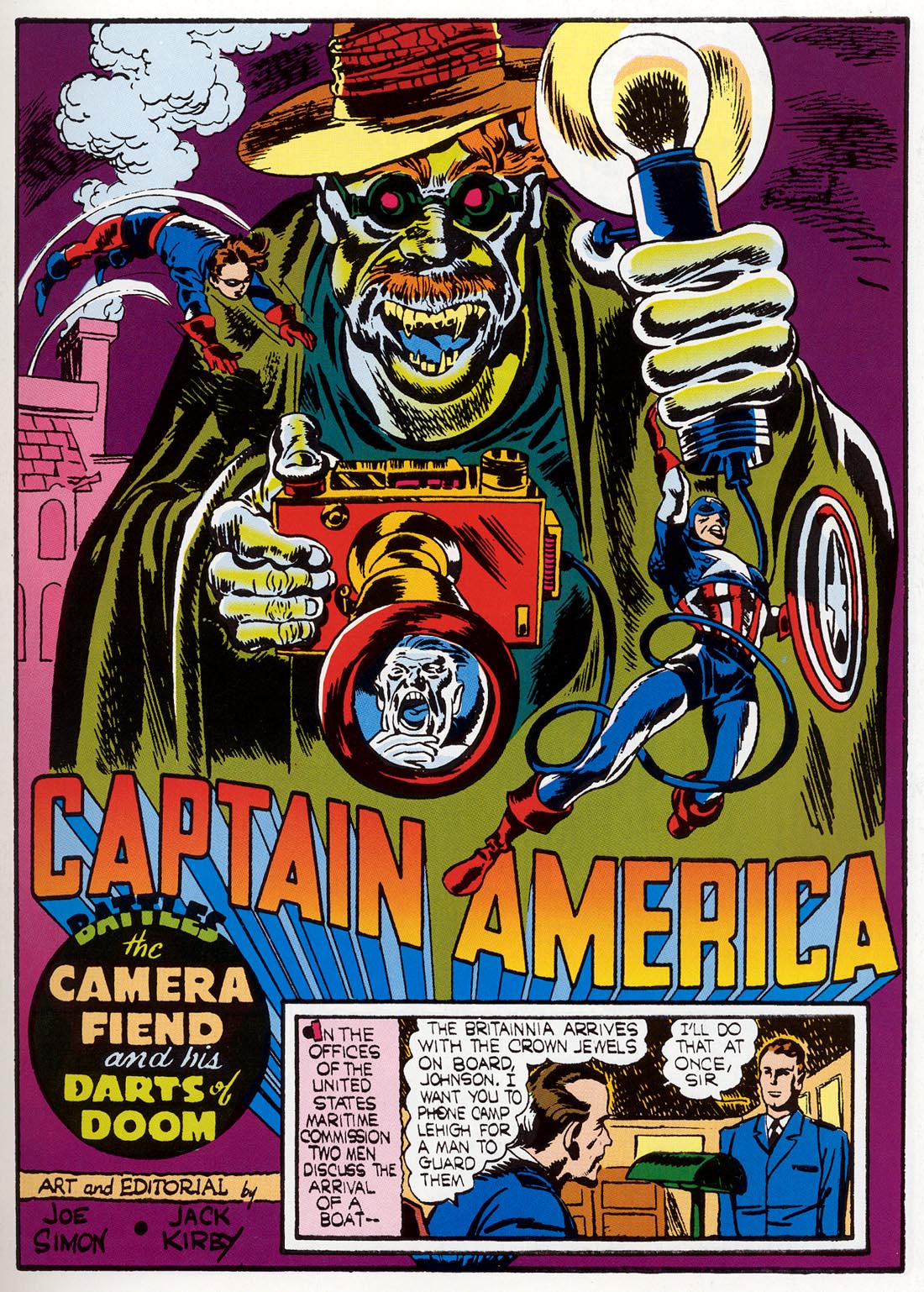 Captain America Comics 6 Page 1