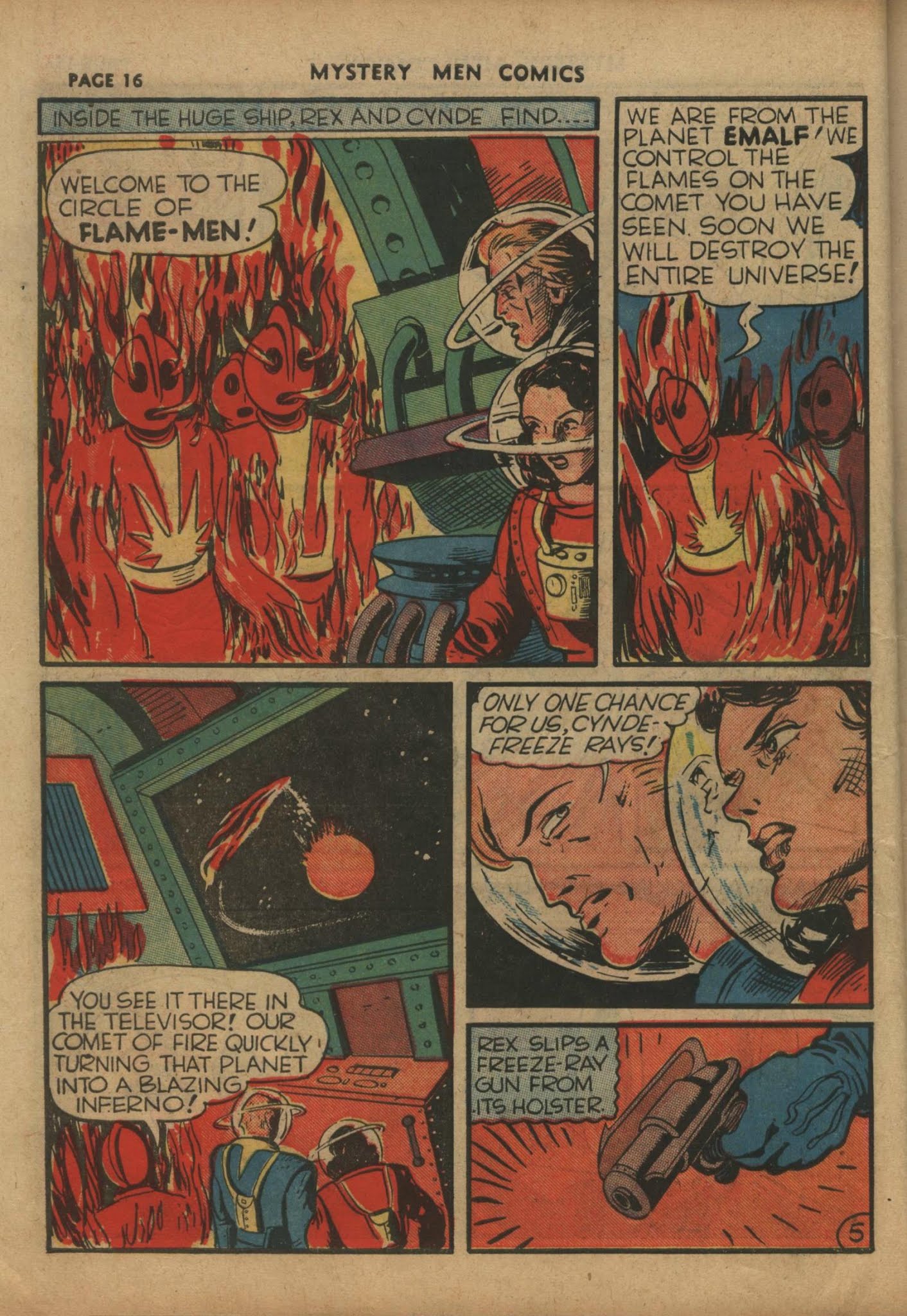 Read online Mystery Men Comics comic -  Issue #10 - 18