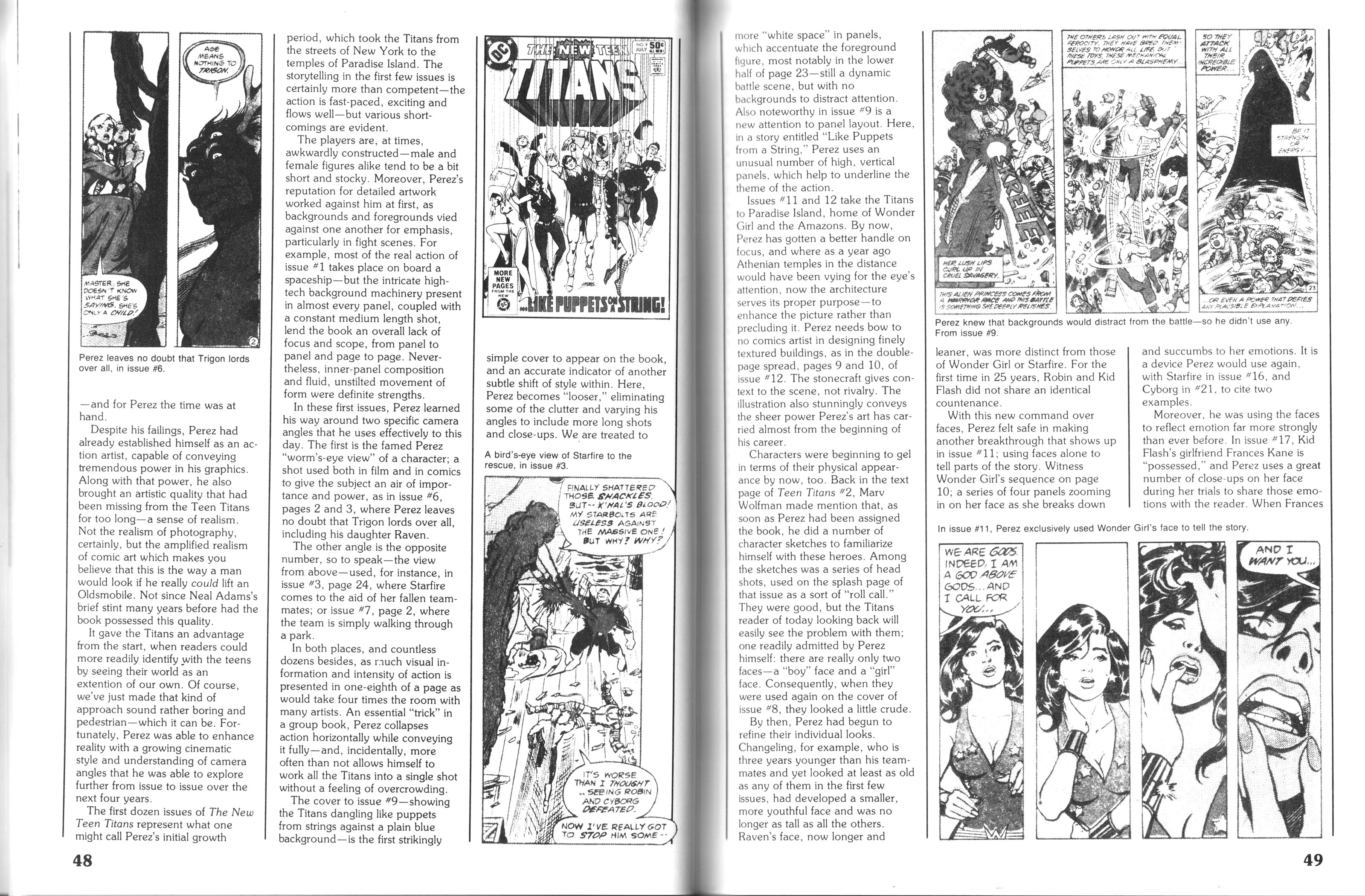 Read online Focus On George Perez comic -  Issue # Full - 25