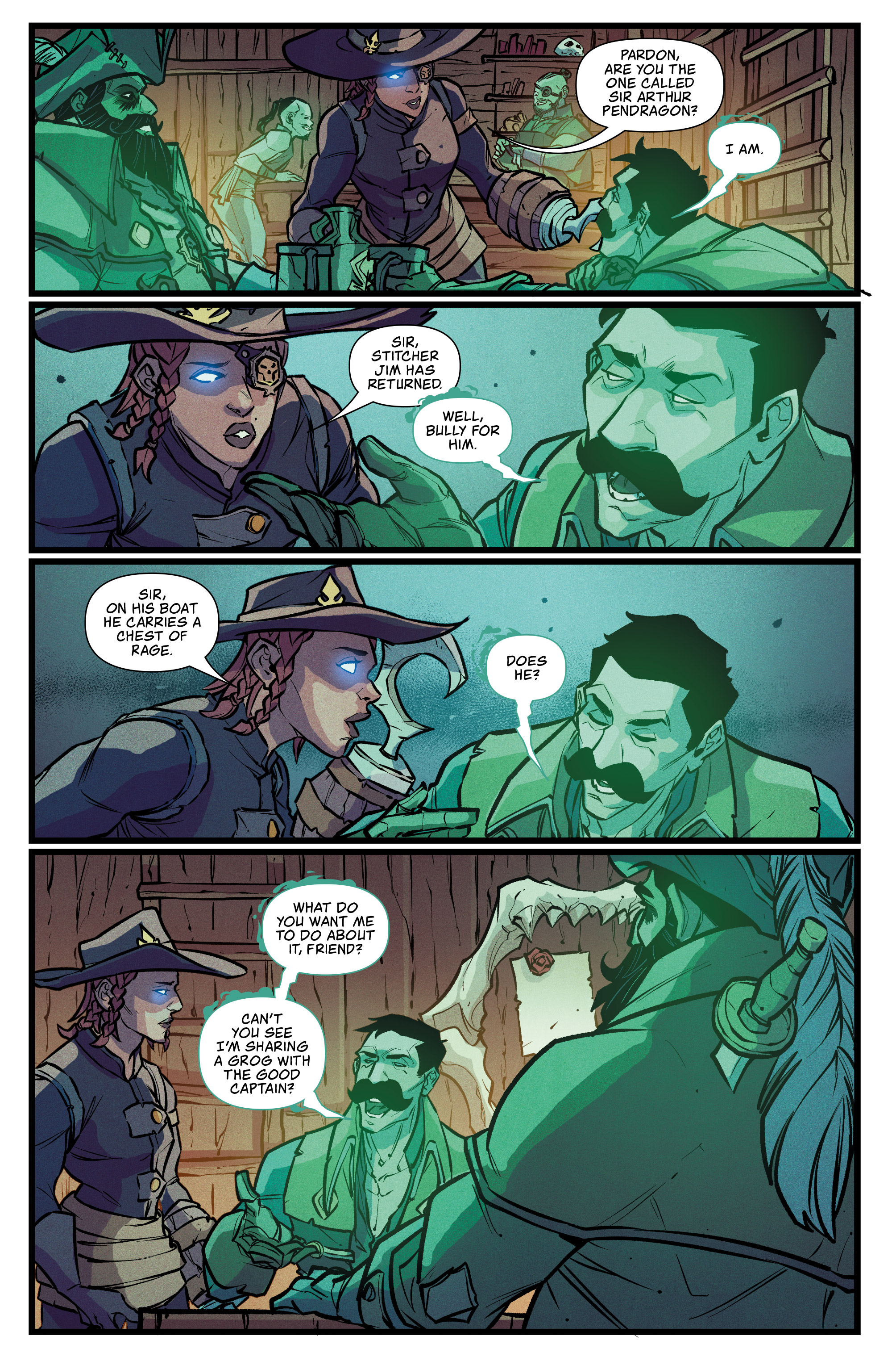 Read online Sea of Thieves comic -  Issue #3 - 19