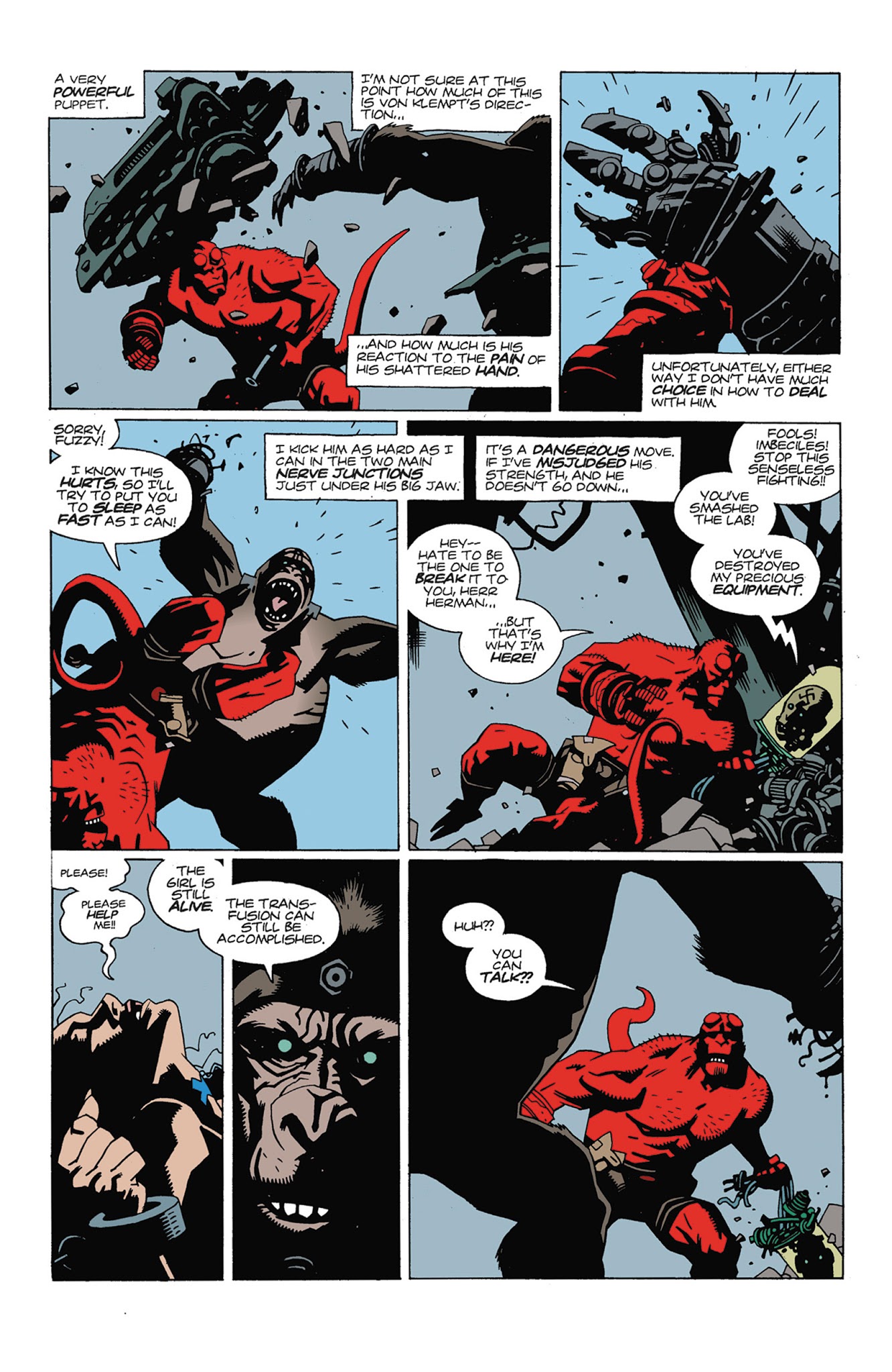 Read online Hellboy: Seed of Destruction comic -  Issue # _TPB - 120