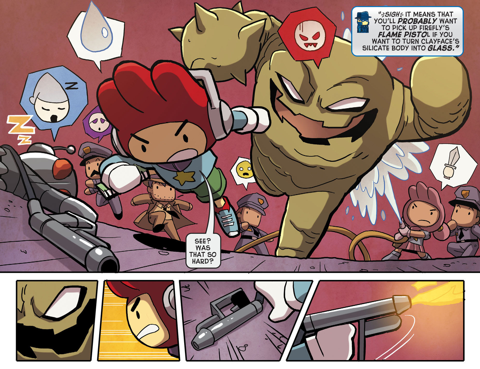 Read online Scribblenauts Unmasked: A Crisis of Imagination comic -  Issue #2 - 10