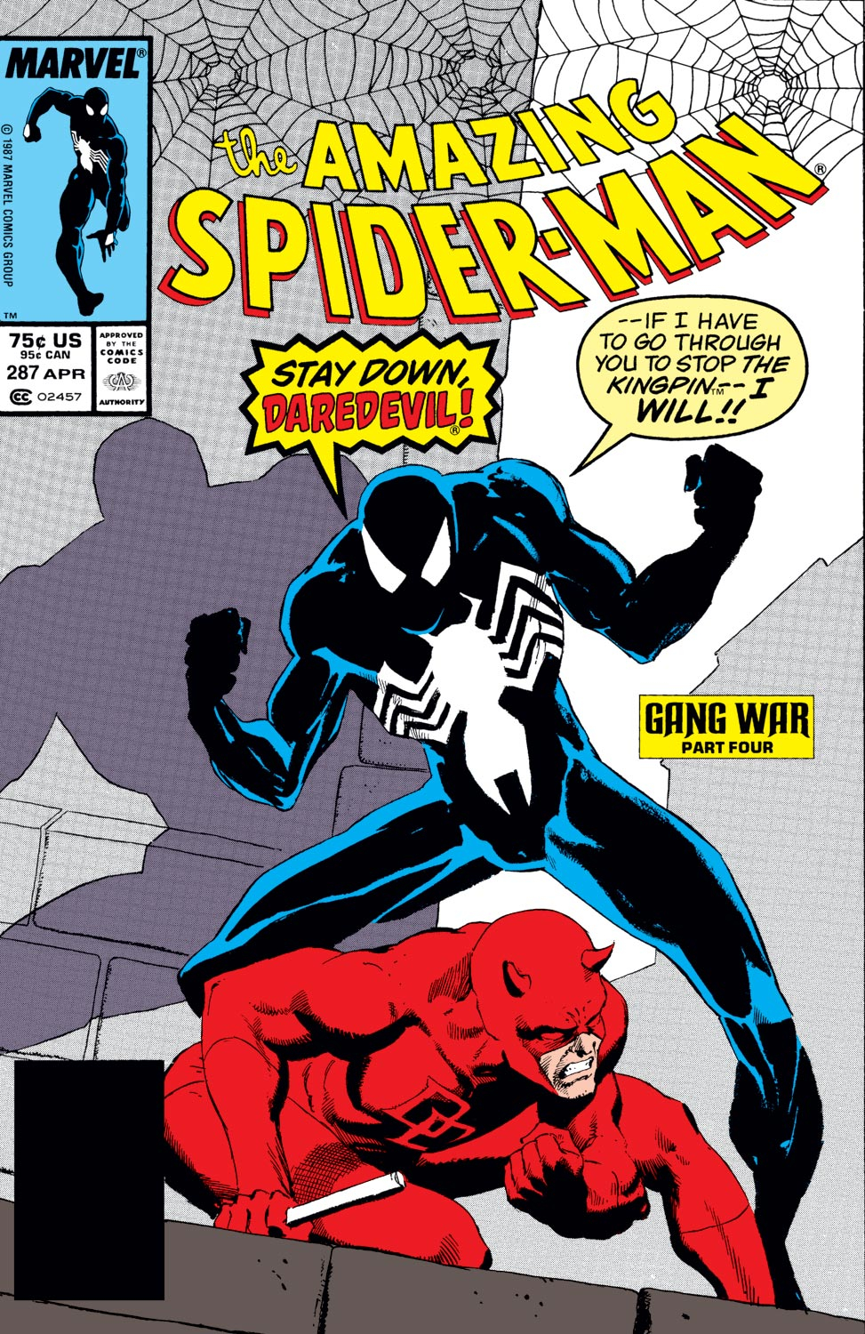 Read online The Amazing Spider-Man (1963) comic -  Issue #287 - 1