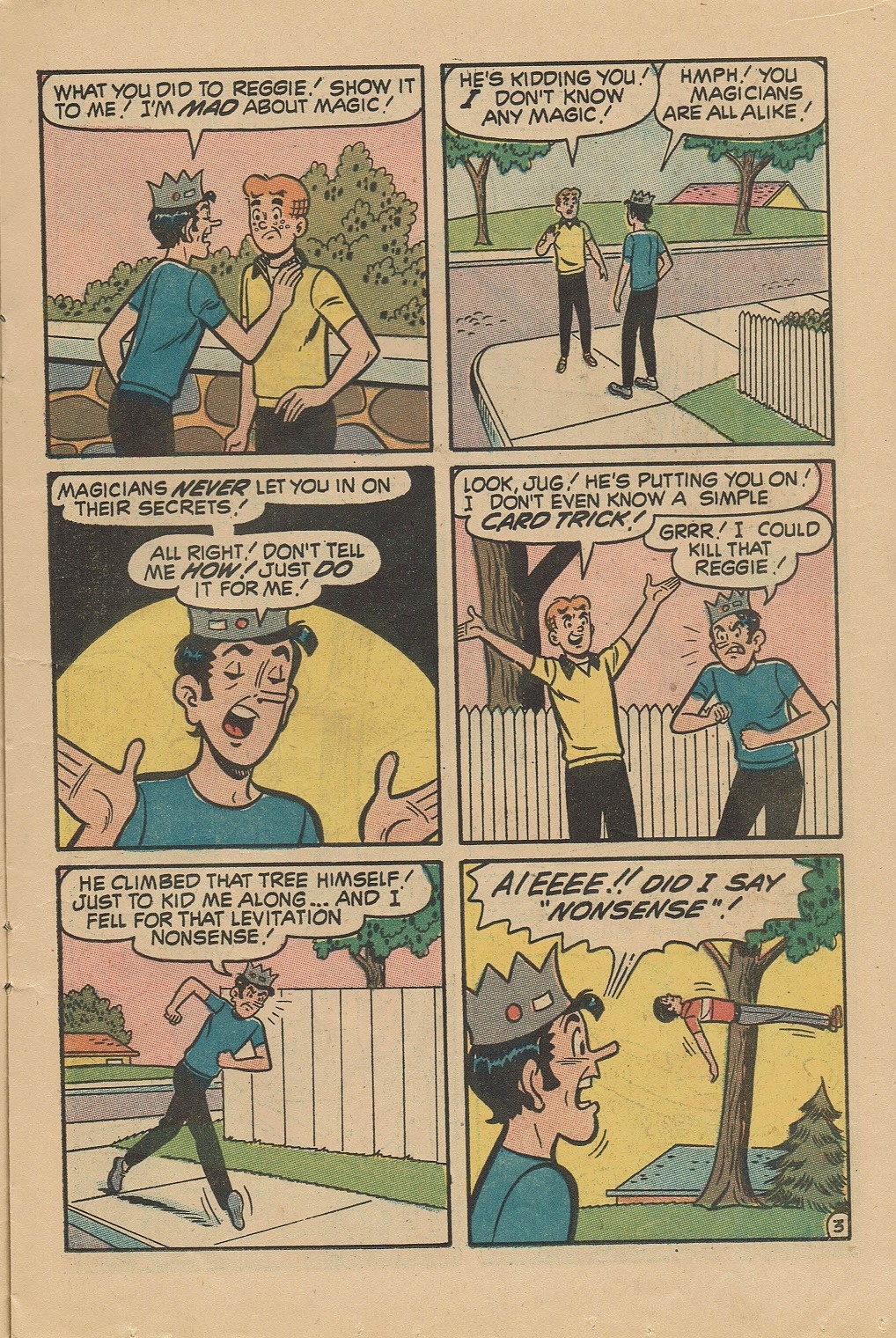 Read online Reggie and Me (1966) comic -  Issue #46 - 15