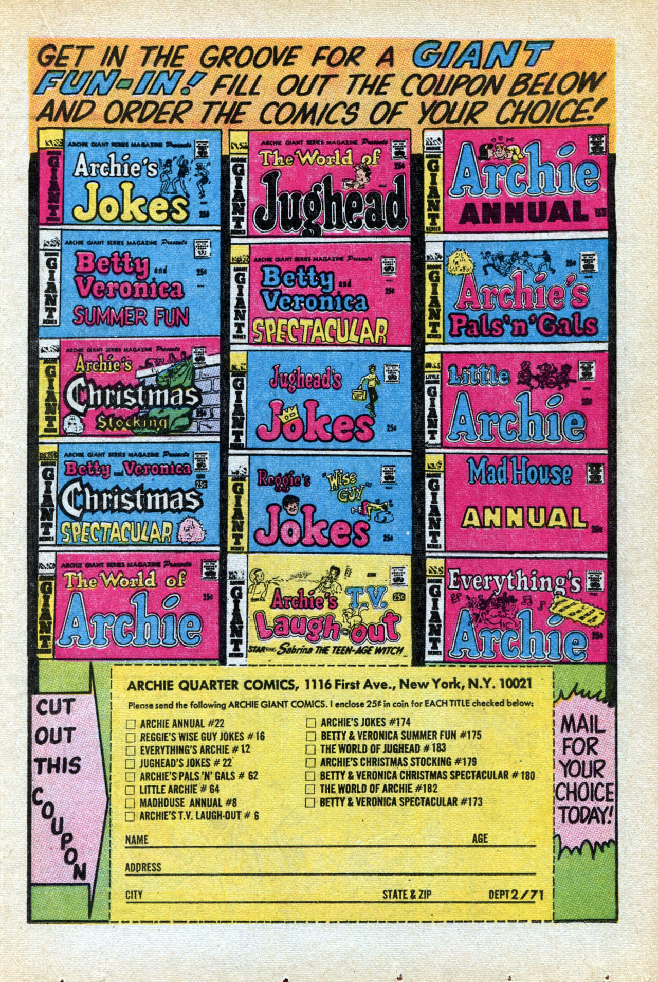 Read online Archie and Me comic -  Issue #40 - 19