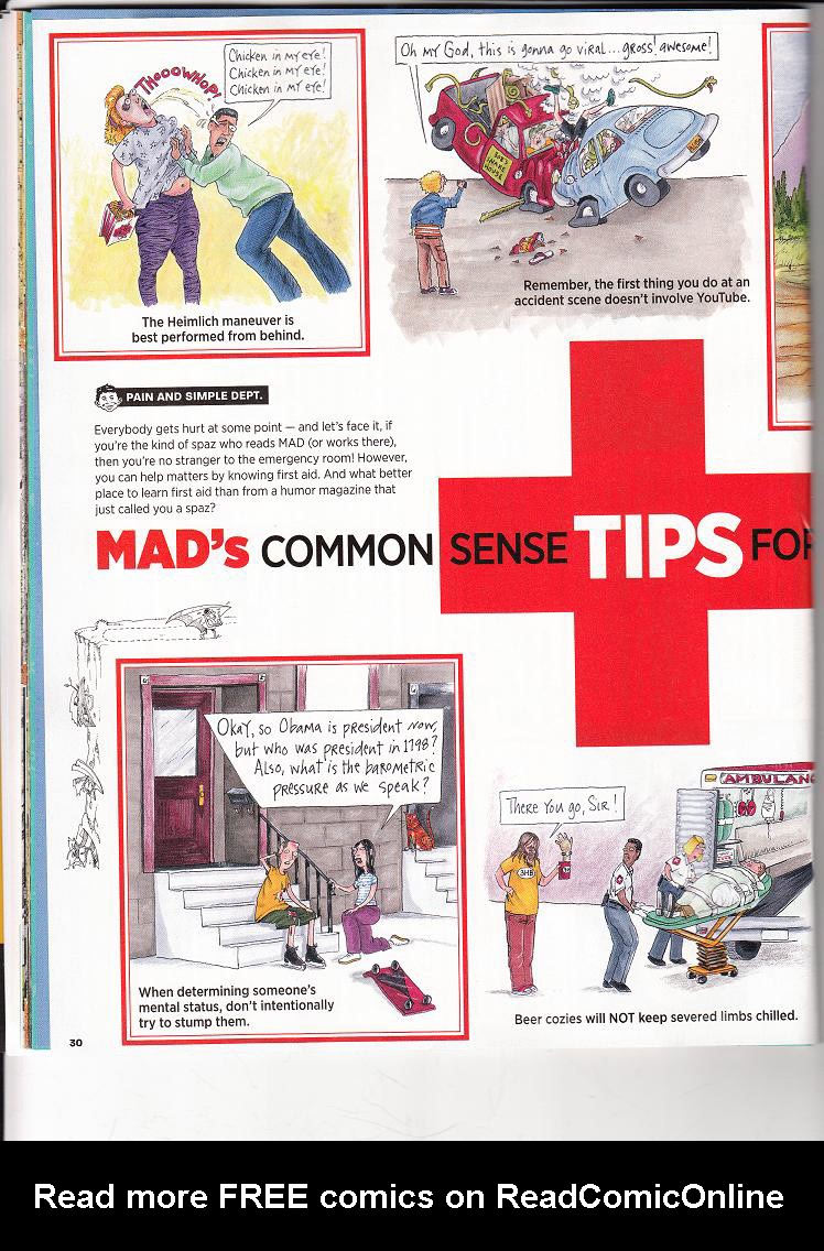 Read online MAD comic -  Issue #527 - 30
