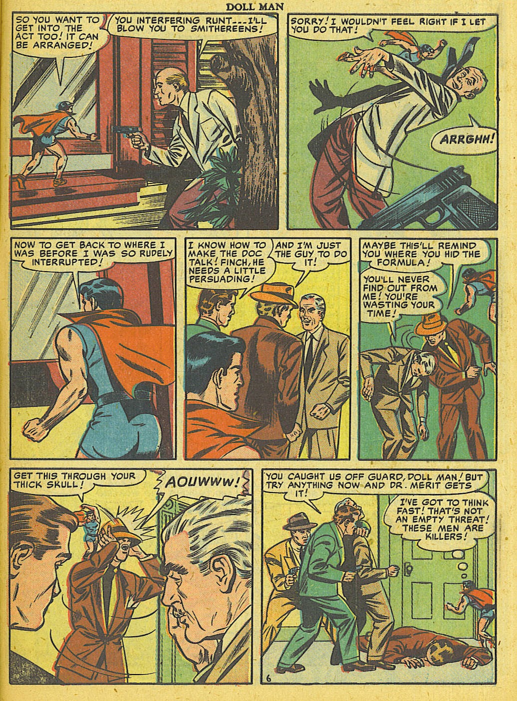 Read online Doll Man comic -  Issue #34 - 38