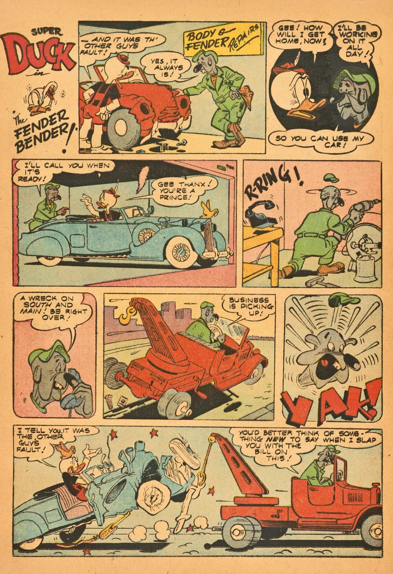 Read online Super Duck Comics comic -  Issue #63 - 24