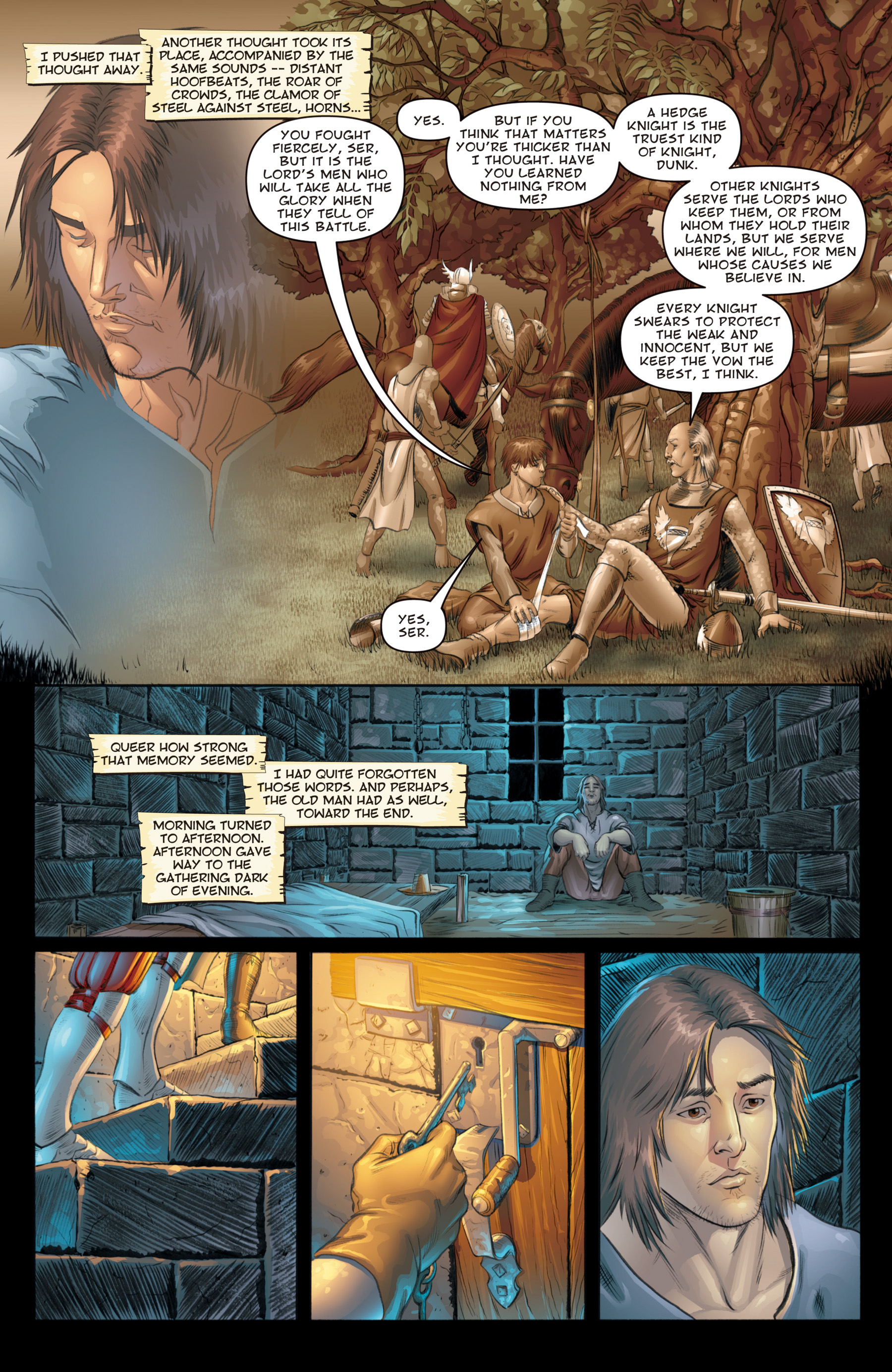 Read online The Hedge Knight: The Graphic Novel comic -  Issue # Full - 94