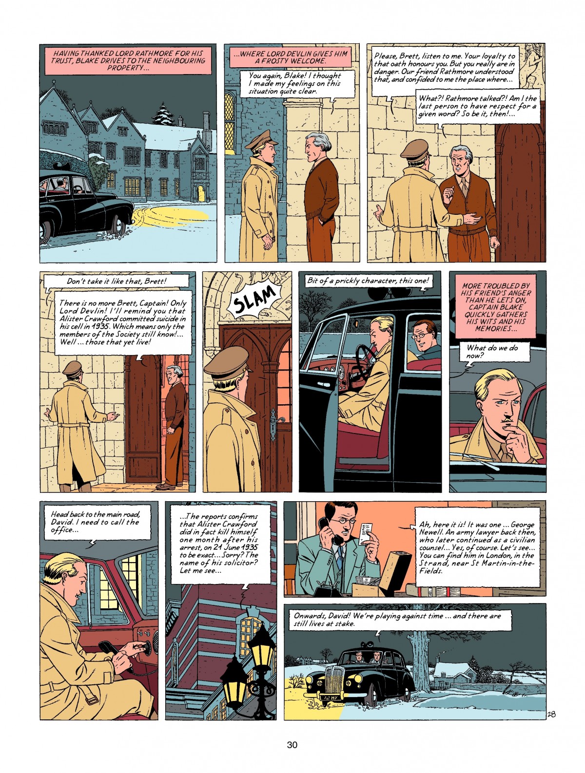 Read online Blake & Mortimer comic -  Issue #18 - 30