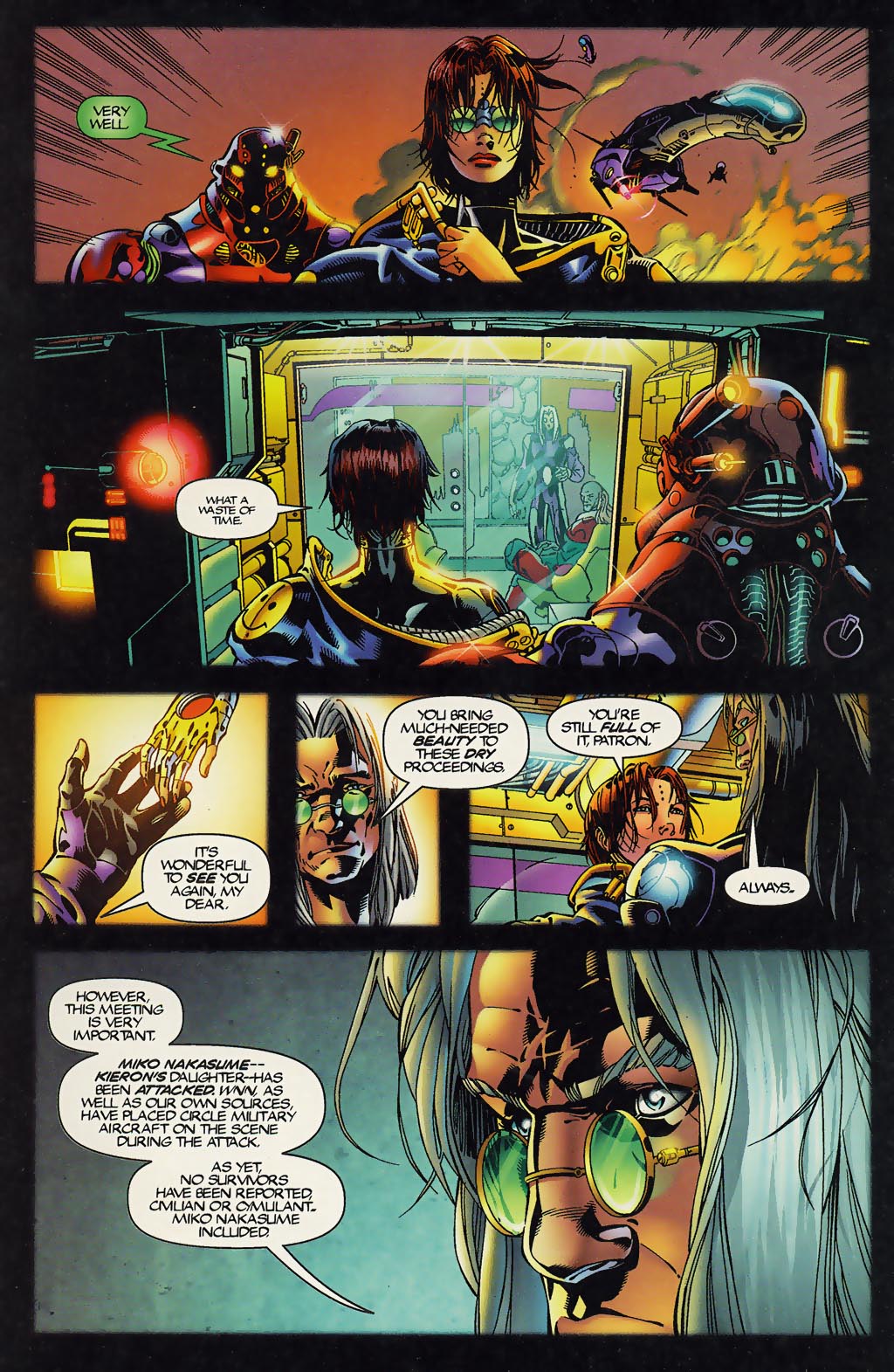 Read online Defcon 4 comic -  Issue #3 - 9