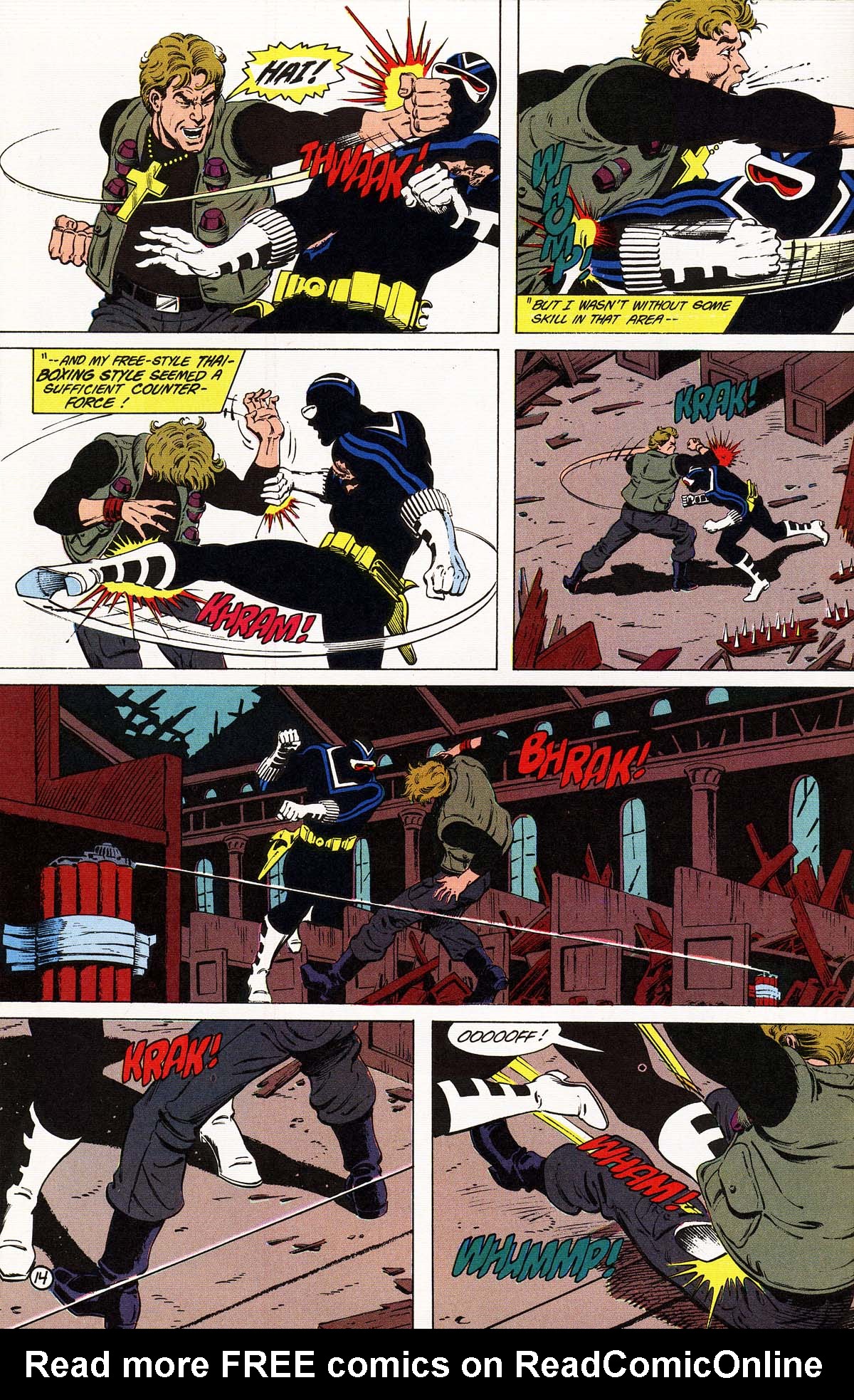 Read online Vigilante (1983) comic -  Issue #35 - 18