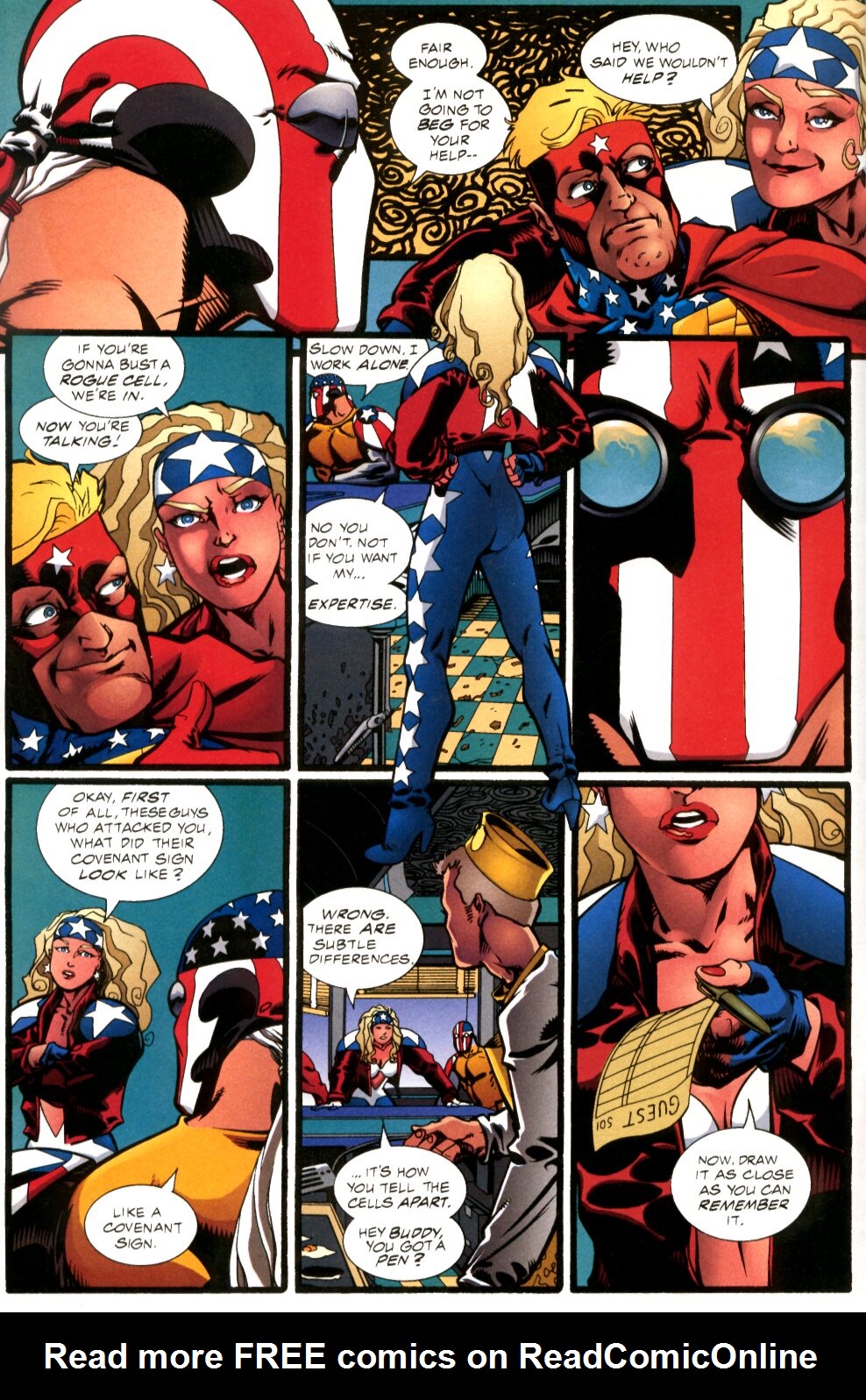 Read online SuperPatriot: Liberty & Justice comic -  Issue #2 - 21