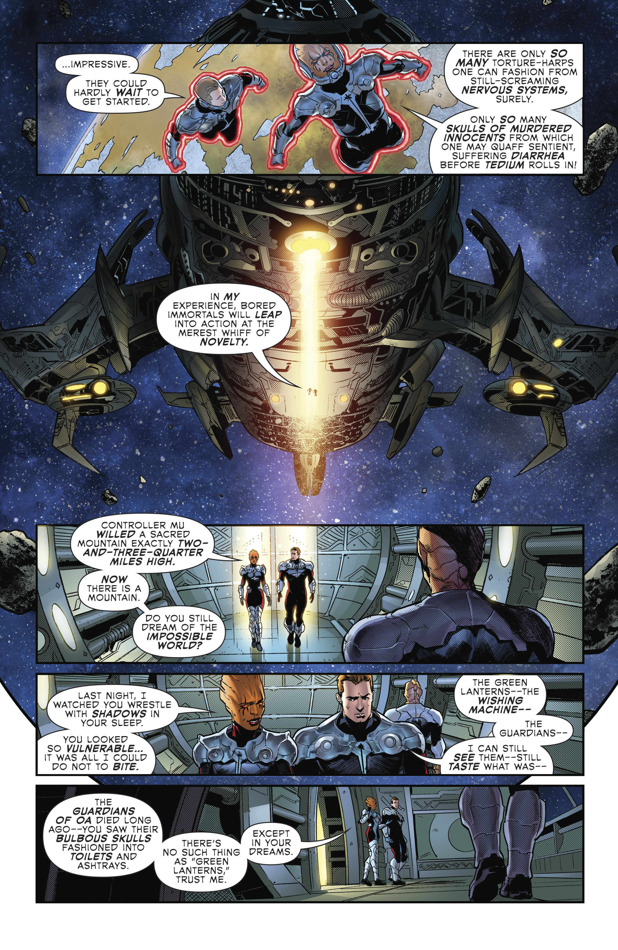 Read online Green Lantern: Blackstars comic -  Issue #1 - 9
