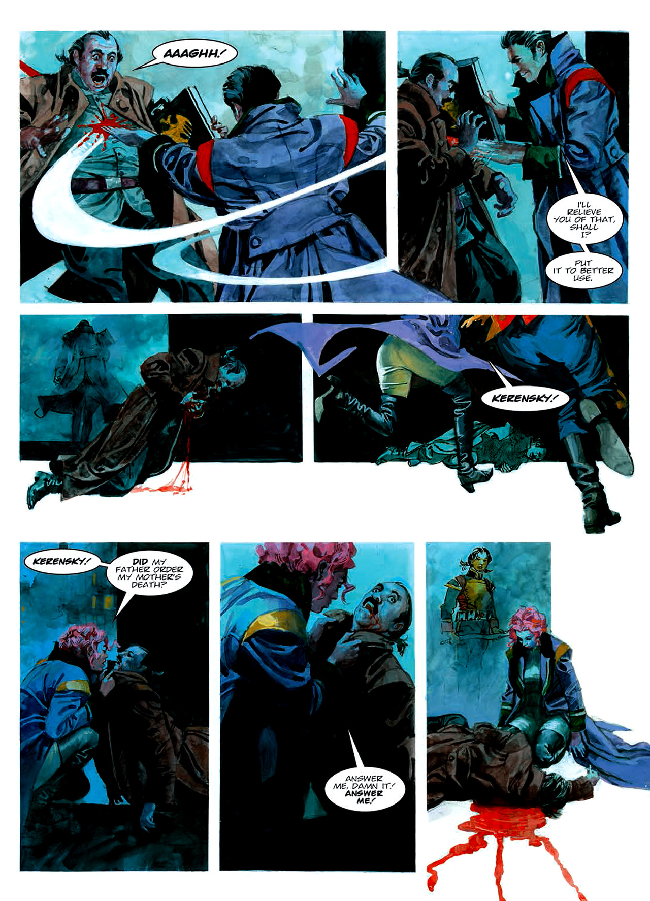 Read online Nikolai Dante comic -  Issue # TPB 8 - 205