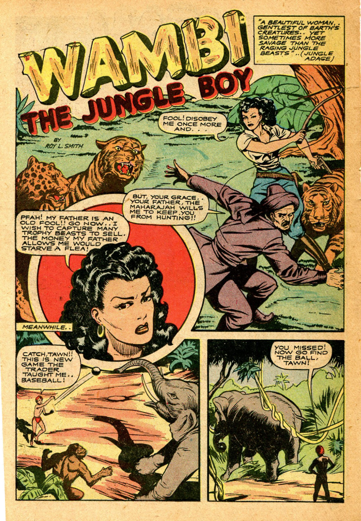Read online Jungle Comics comic -  Issue #74 - 21