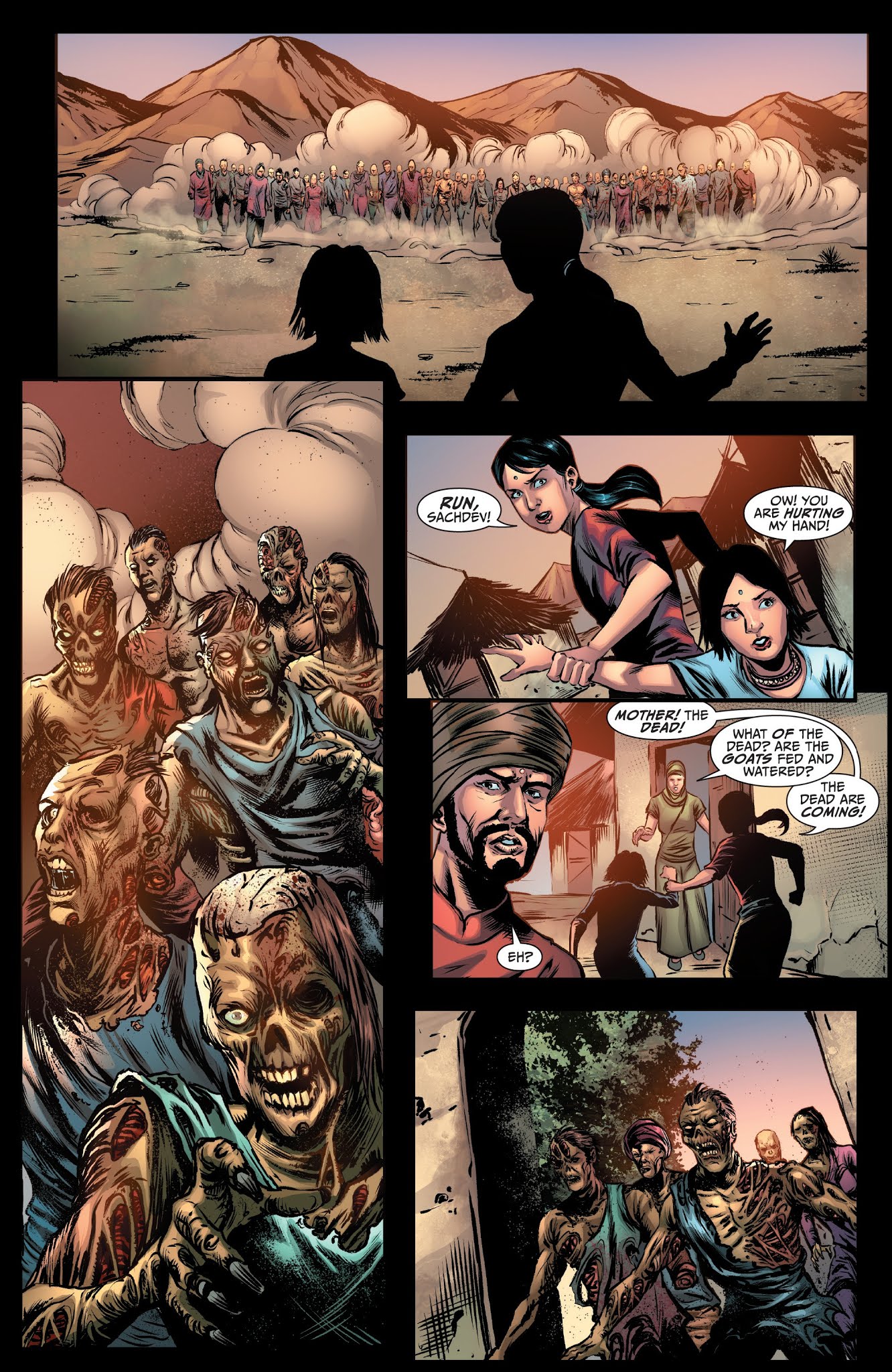 Read online Van Helsing: Sword of Heaven comic -  Issue #3 - 9