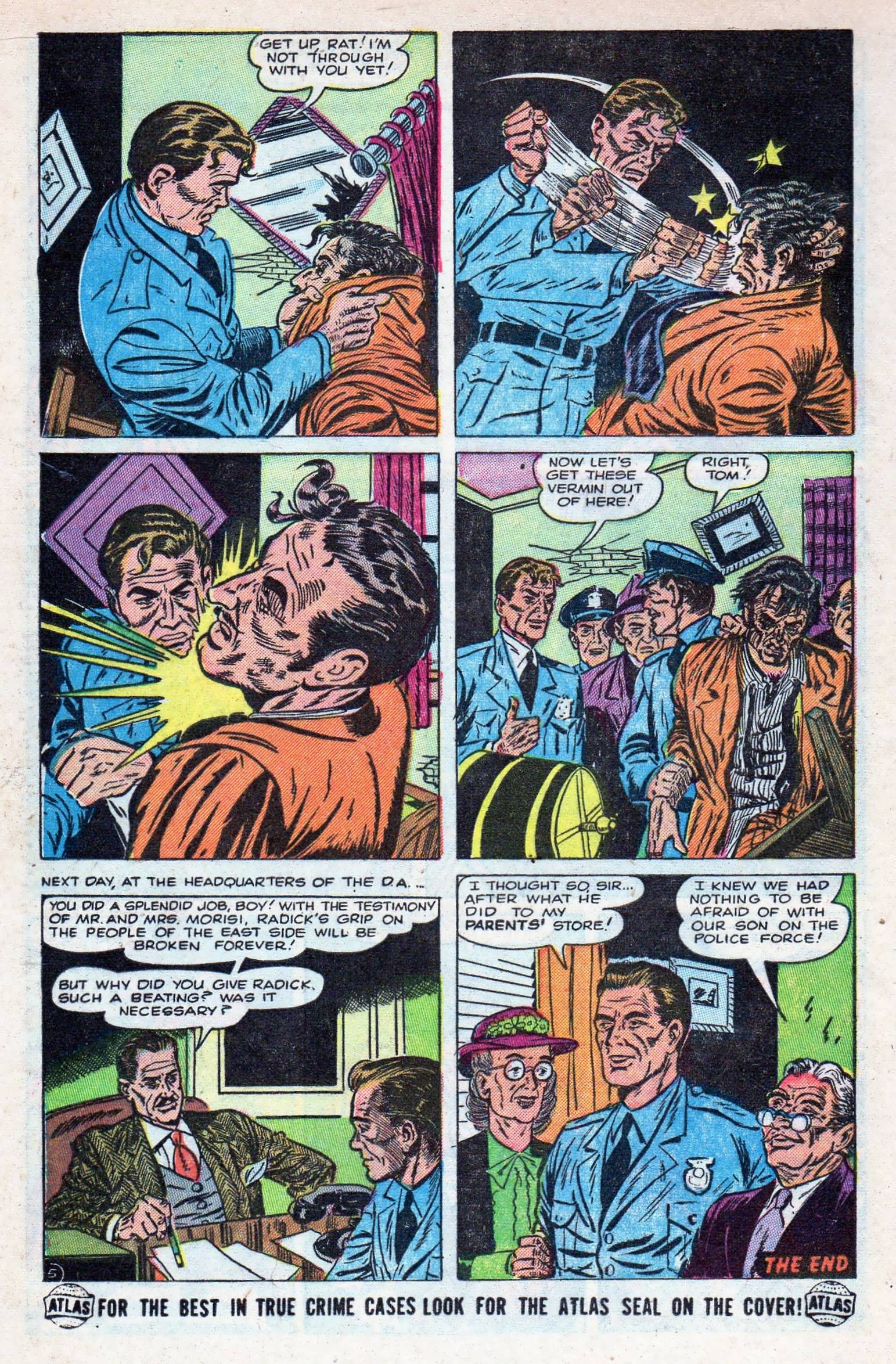 Read online Justice (1947) comic -  Issue #36 - 24