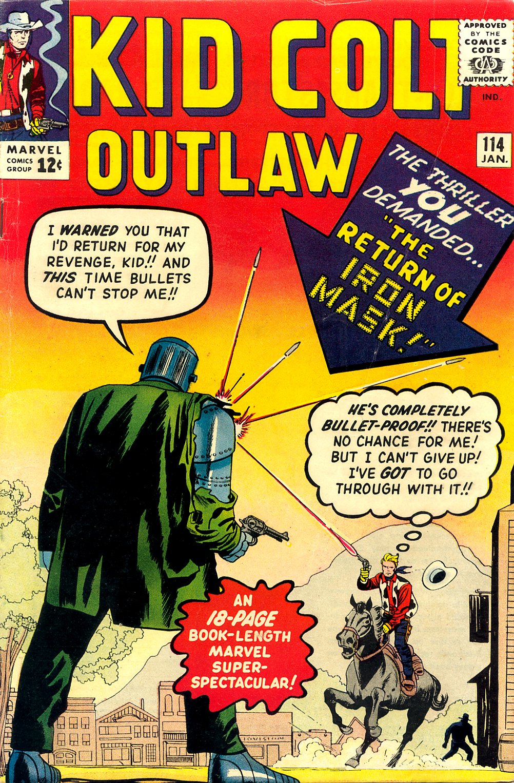 Read online Kid Colt Outlaw comic -  Issue #114 - 1