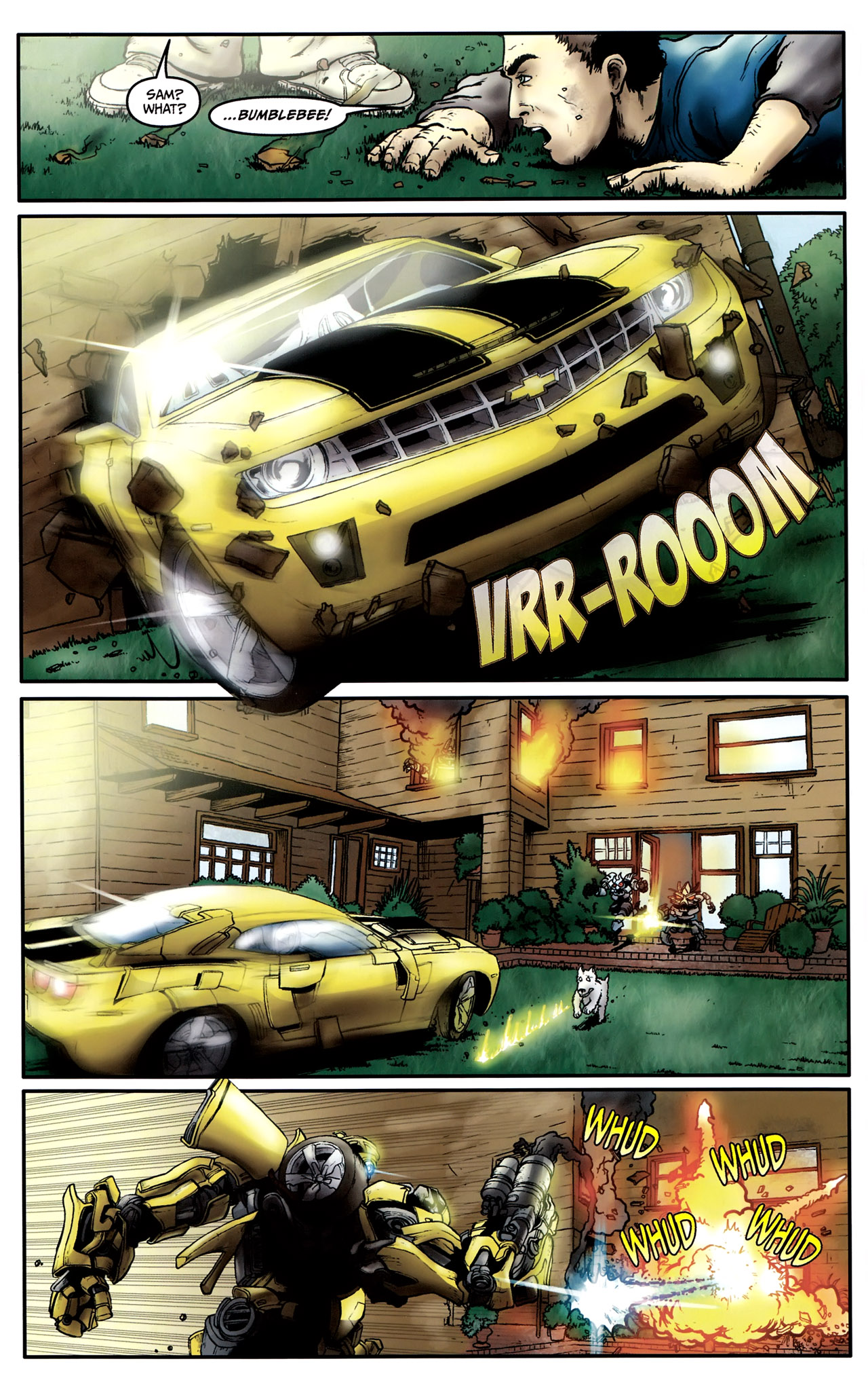 Read online Transformers: Revenge of the Fallen — Official Movie Adaptation comic -  Issue #1 - 14